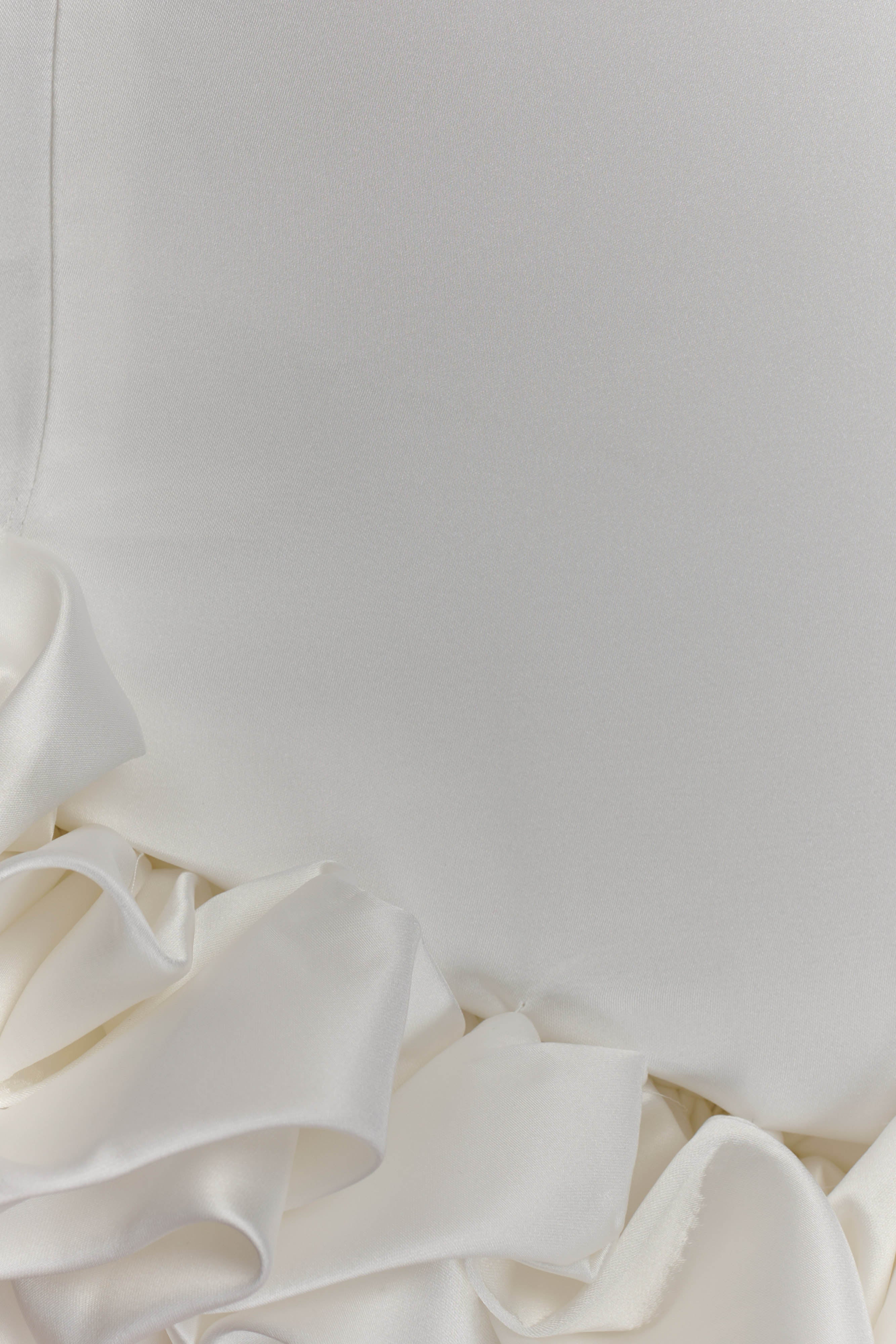 Alba Bubble Mini Dress - White - Image 7