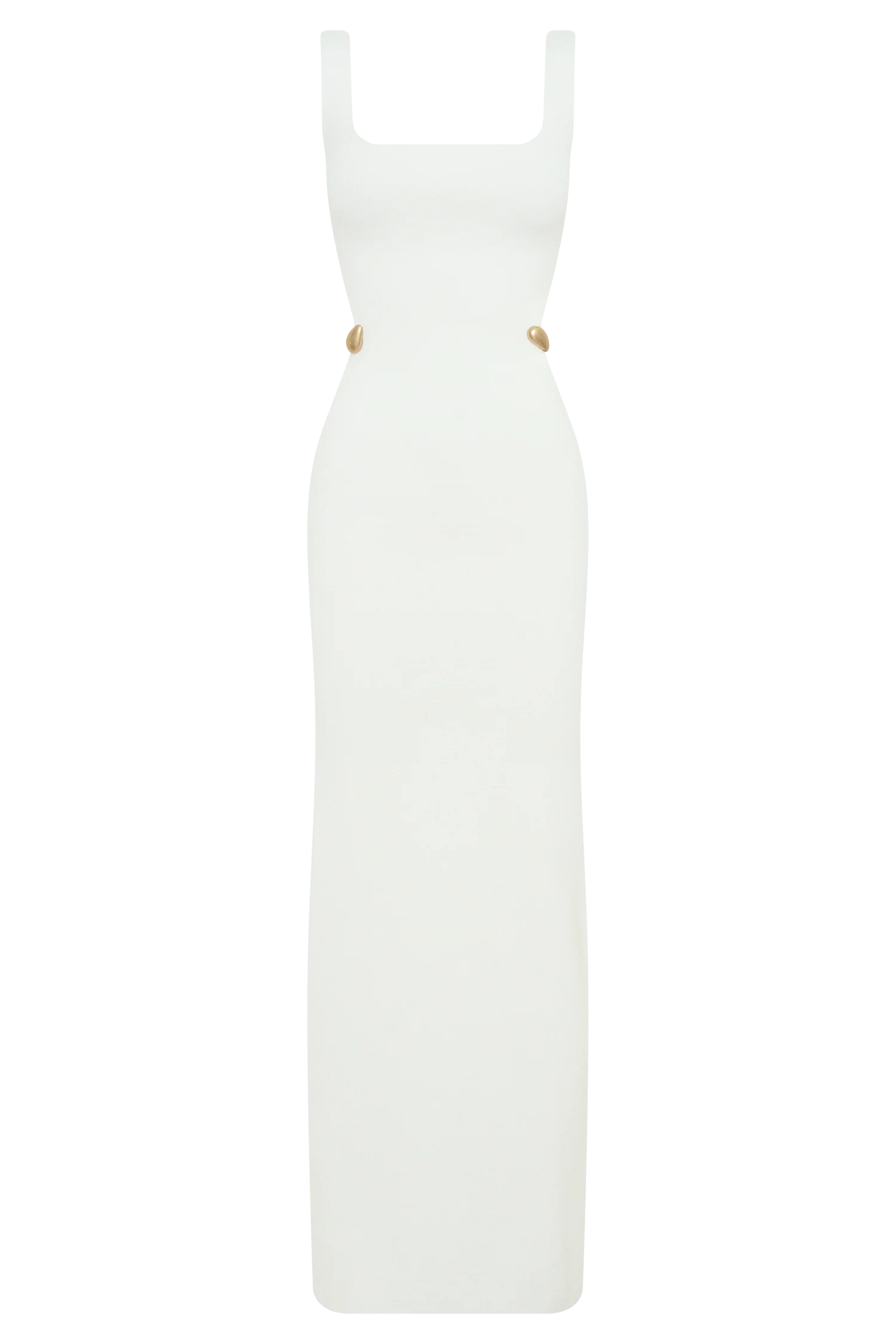 Alysanne Cut Out Knit Maxi Dress - White - Image 8