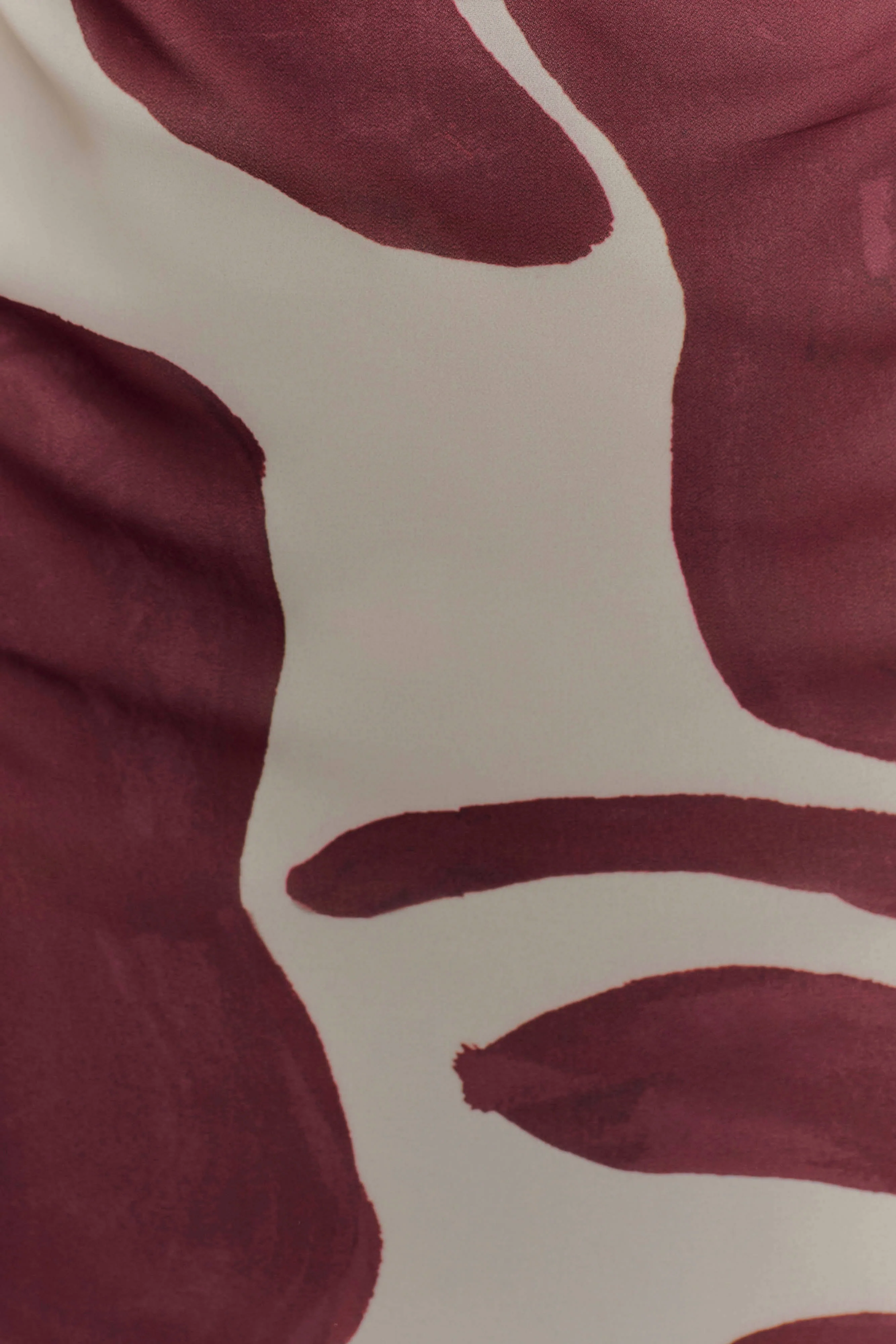 Amaya Strapless Chiffon Maxi Dress - Brown Deco Fleur Print - Image 5