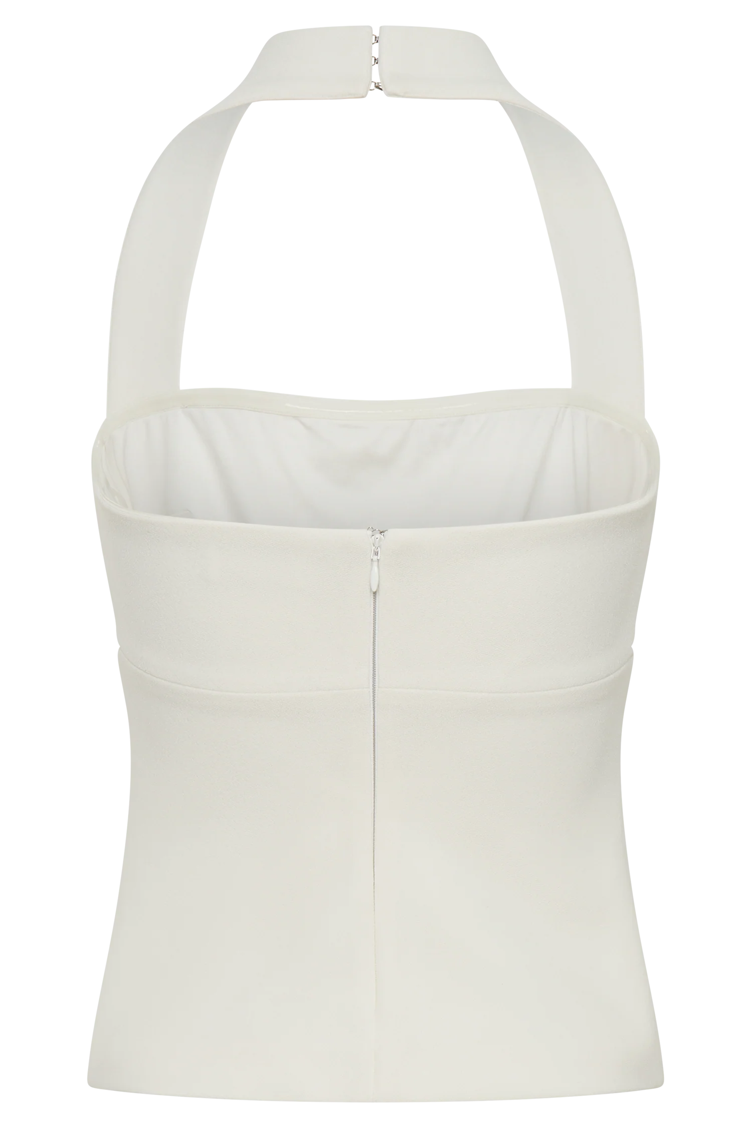 Amelita Suiting Halter Top - Ivory - Image 7