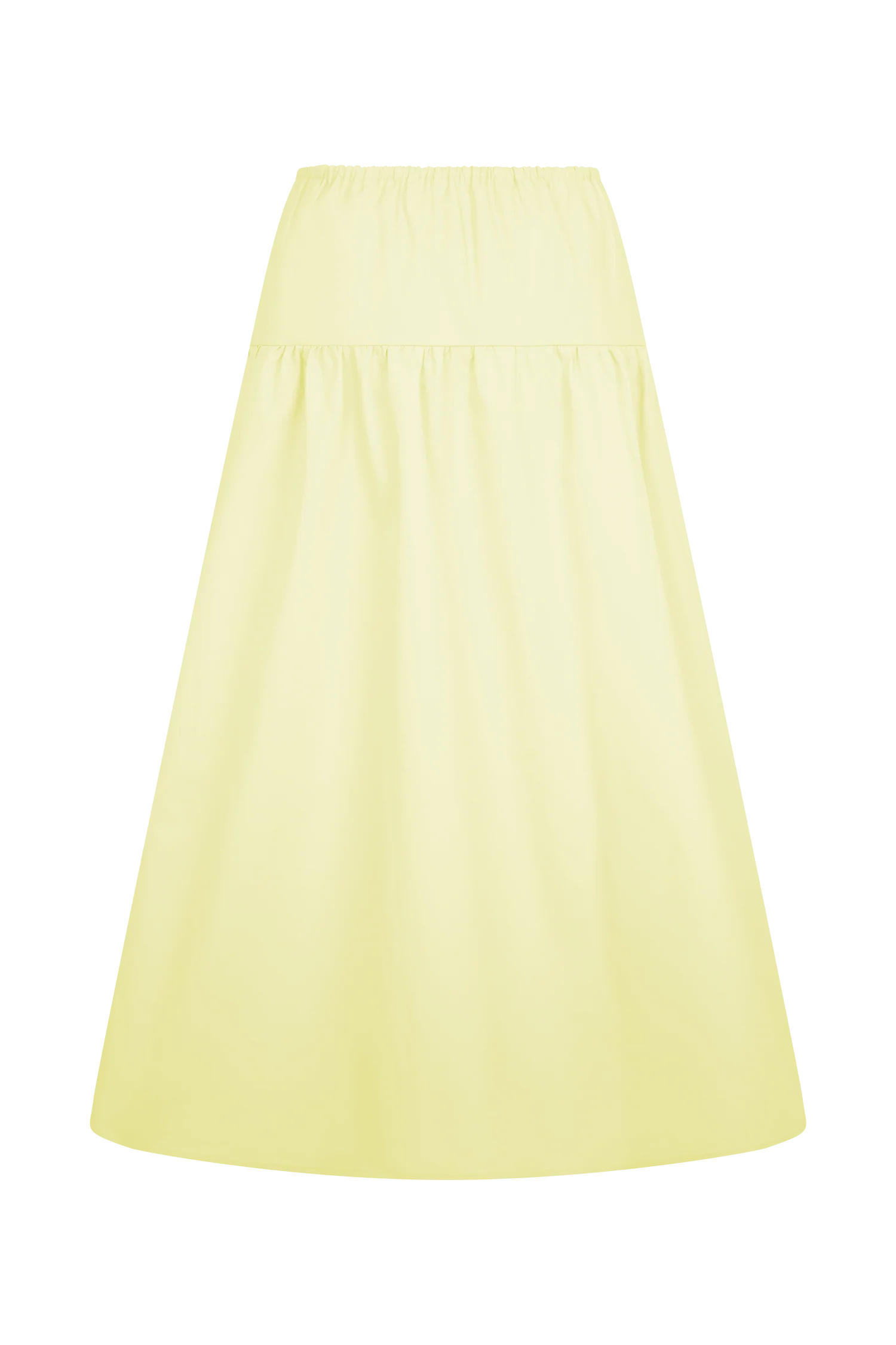 Amirah Midi Skirt - Lemon - Image 8
