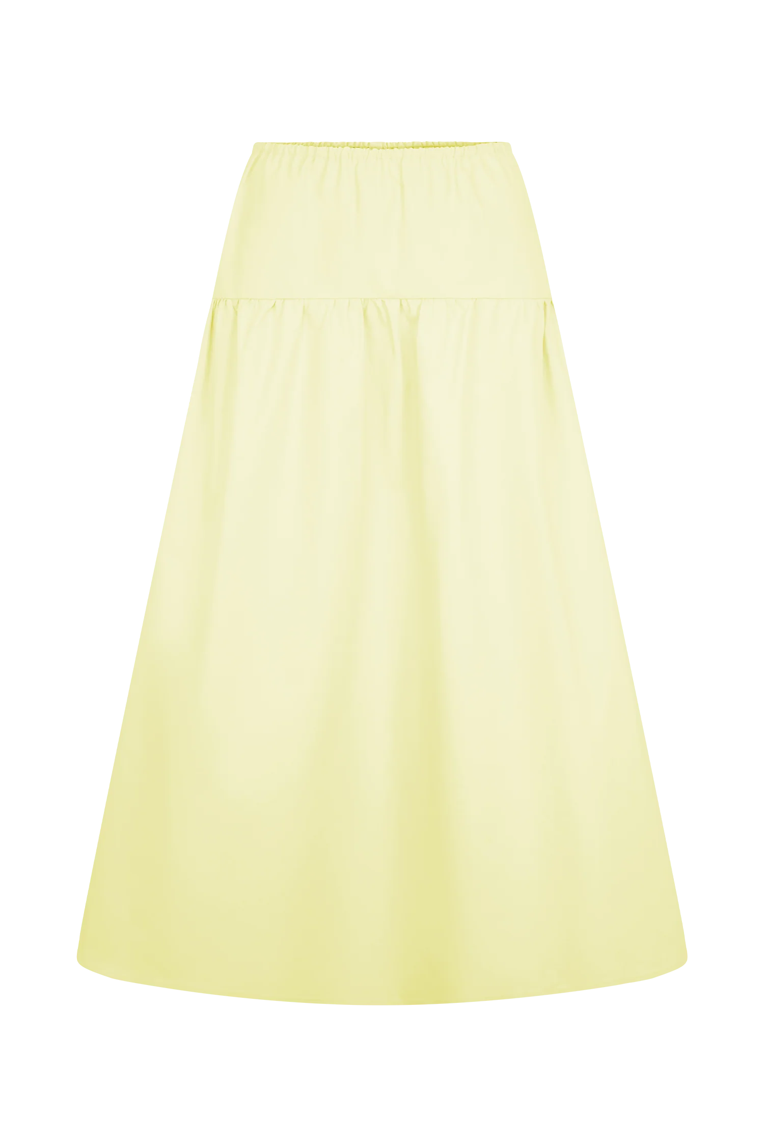 Amirah Midi Skirt - Lemon - Image 9