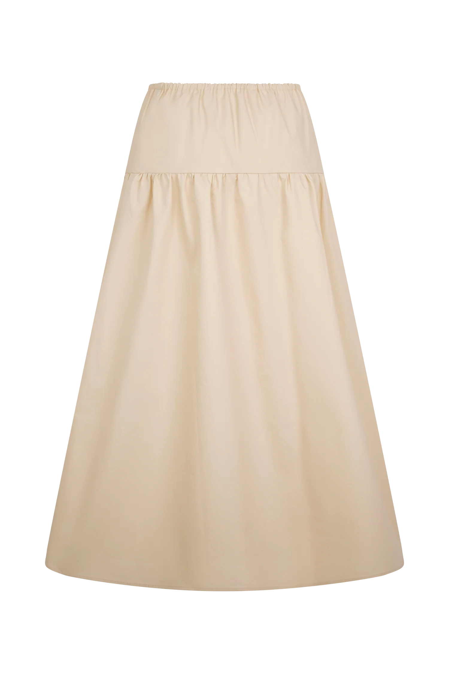 Amirah Midi Skirt - Nude - Image 6