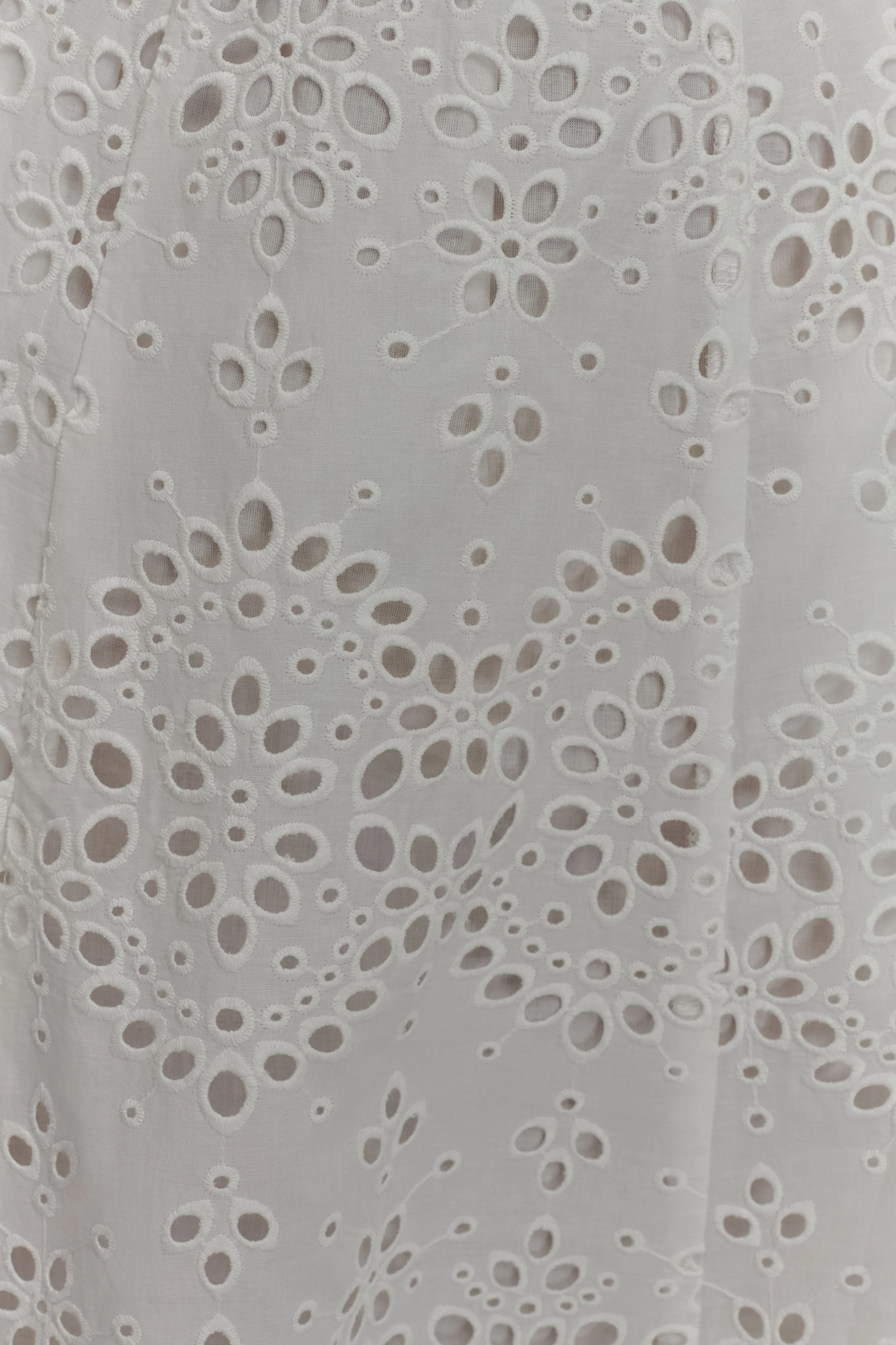 Arla Broderie Midi Skirt - White - Image 5