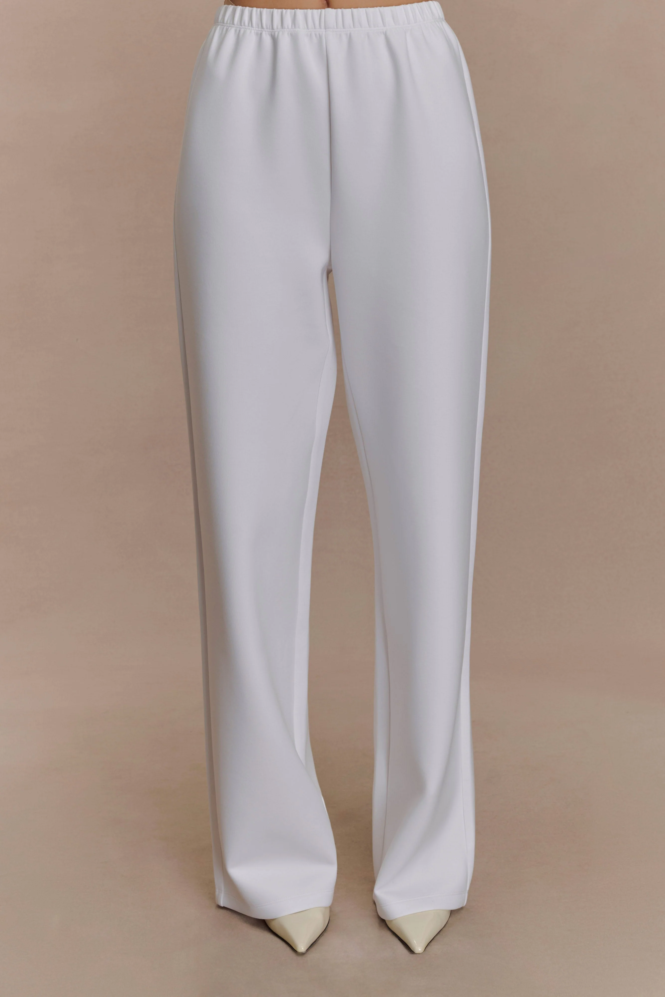 August Straight Leg Jogger - Ivory - Image 2