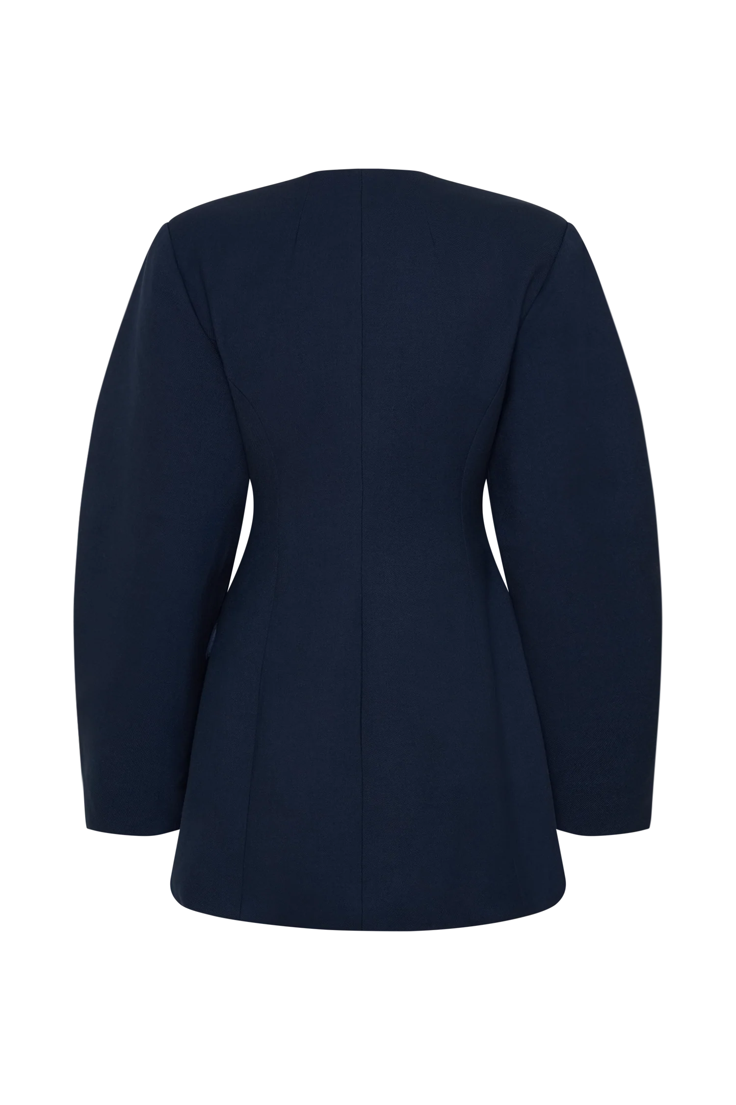 Beatrice Blazer Mini Dress - Navy - Image 8