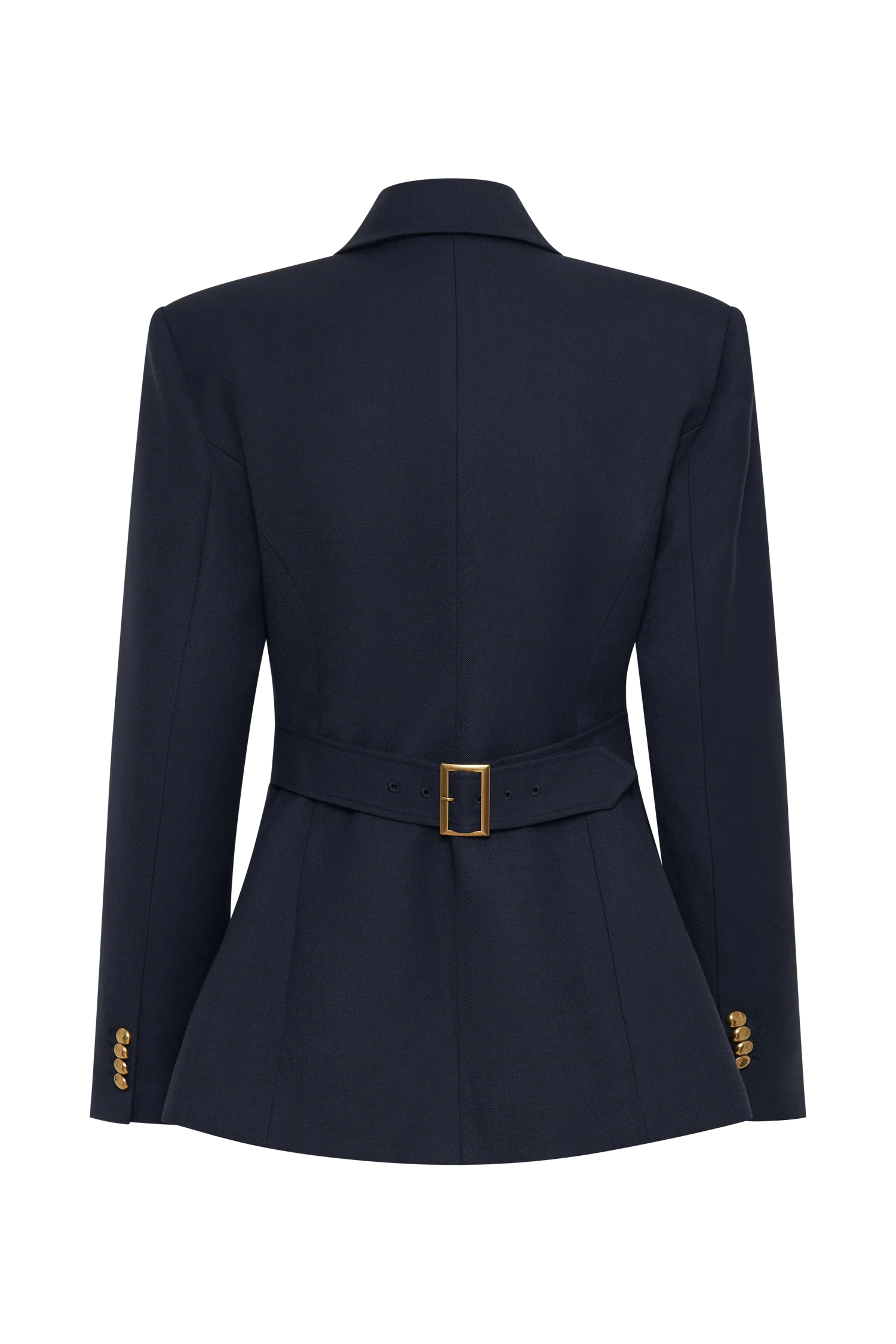Bellamy Cinched Blazer - Dark Navy - Image 8