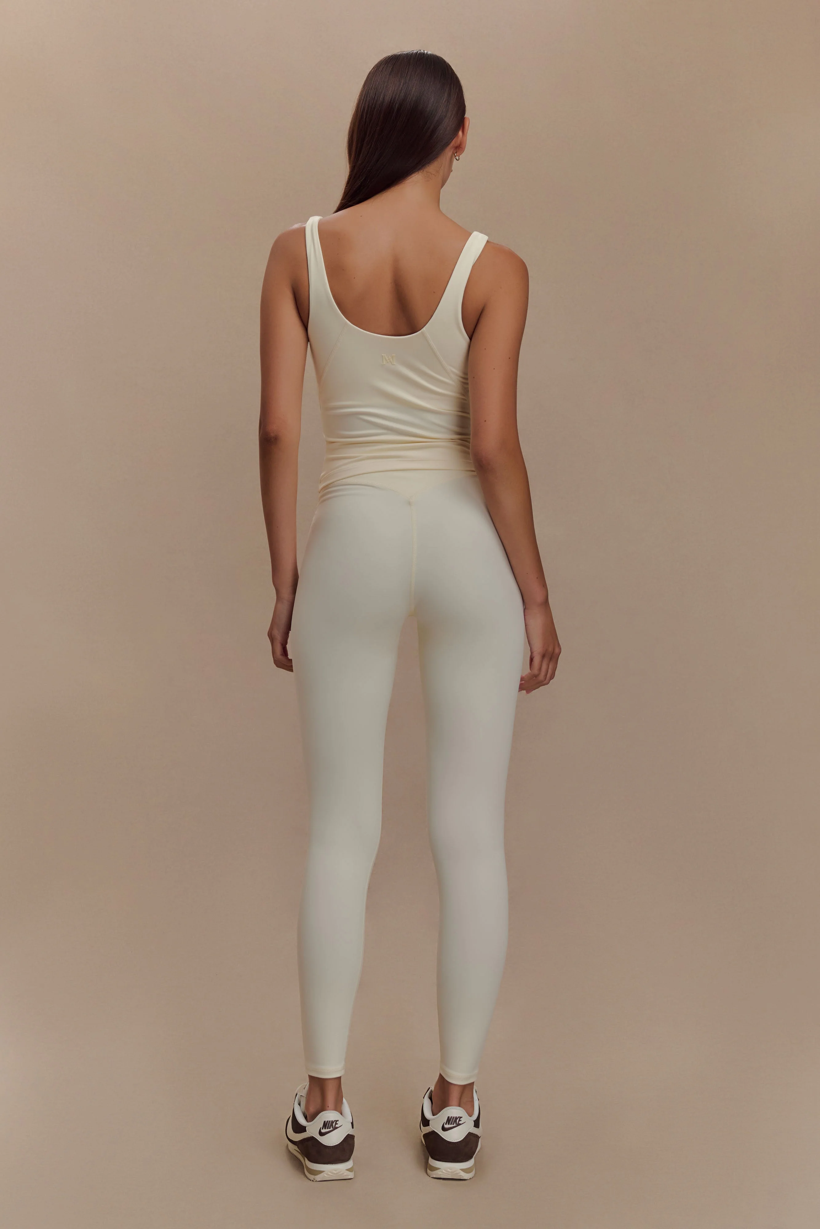 Callie Active Leggings - Ivory - Image 4