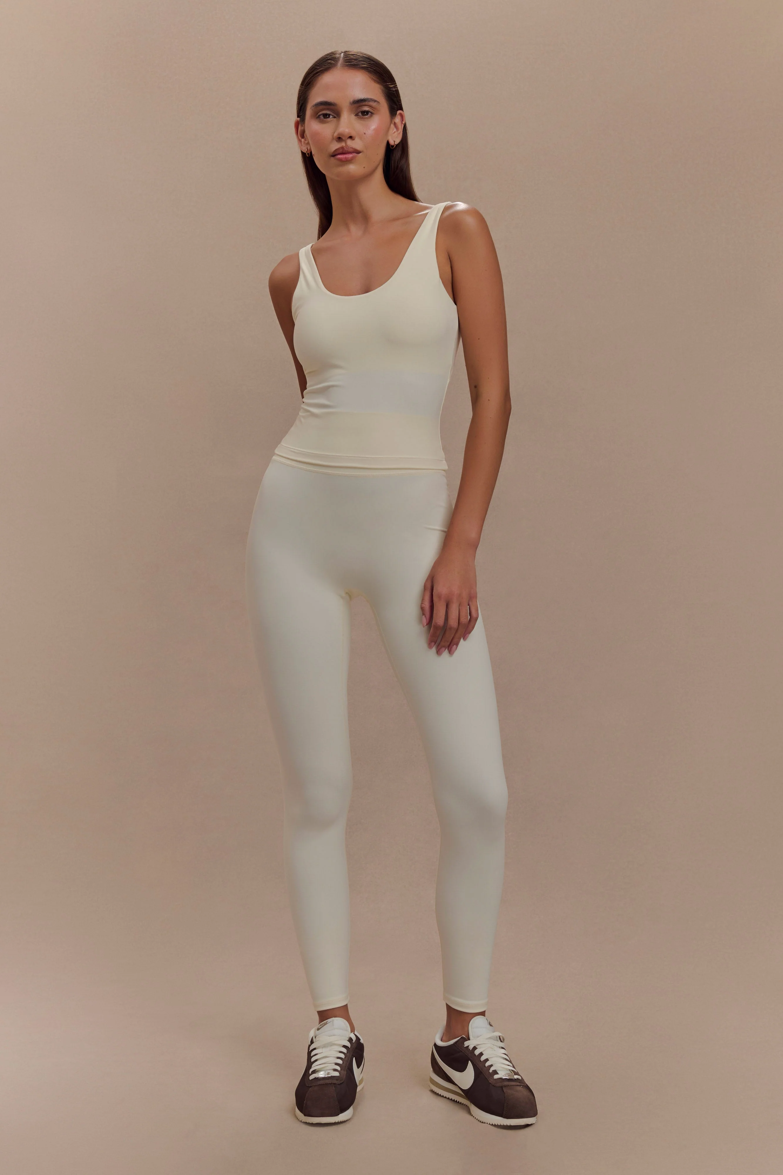 Callie Active Leggings - Ivory - Image 6