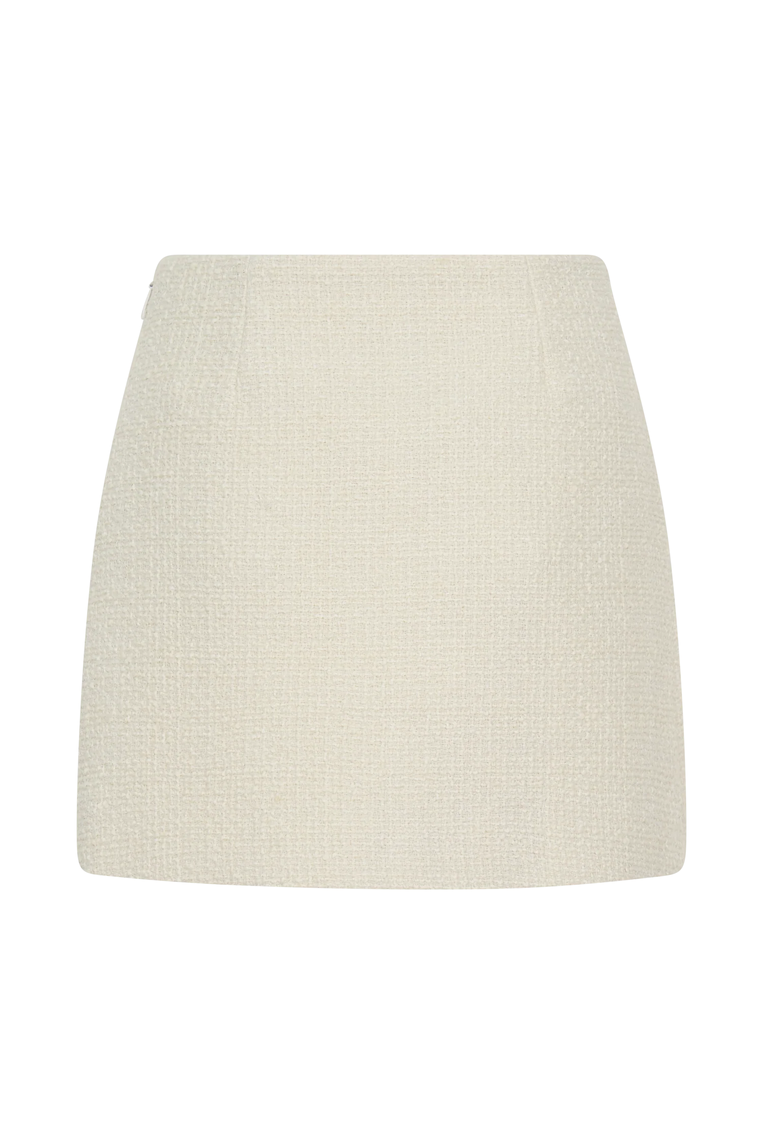 Camilla Boucle Mini Skirt - Ivory - Image 7