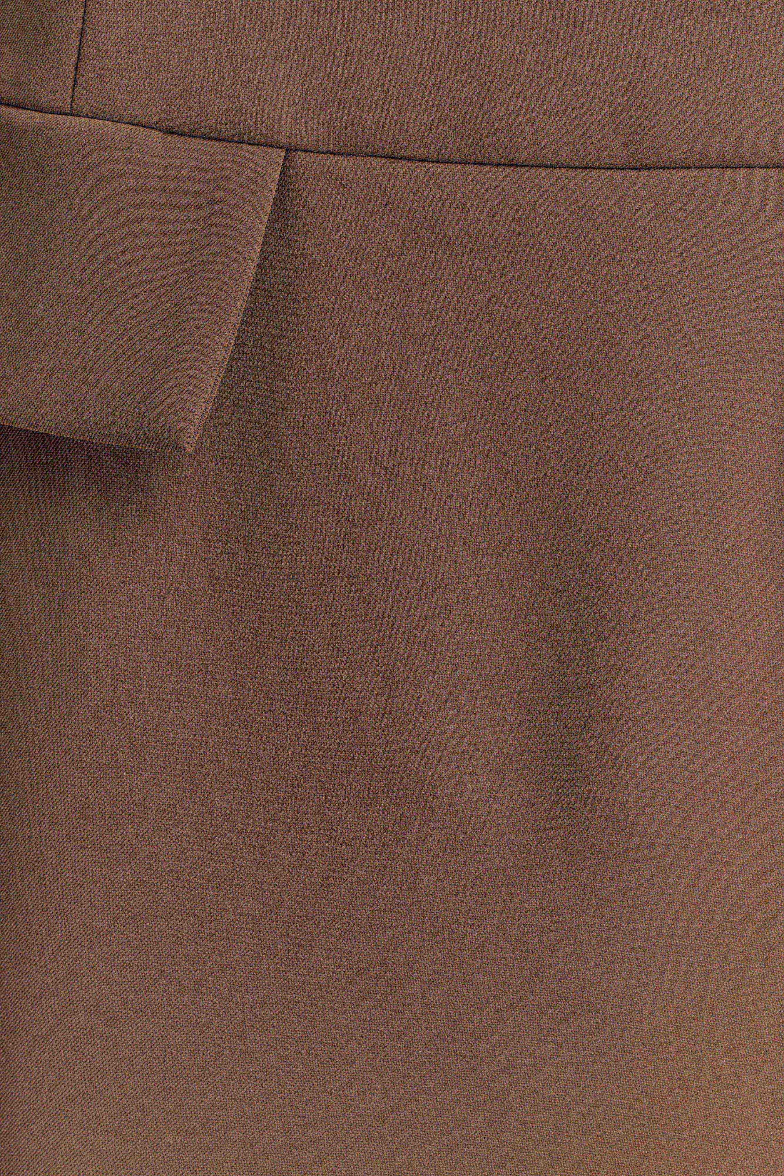 Cassie Column Maxi Skirt - Cacao Brown - Image 7