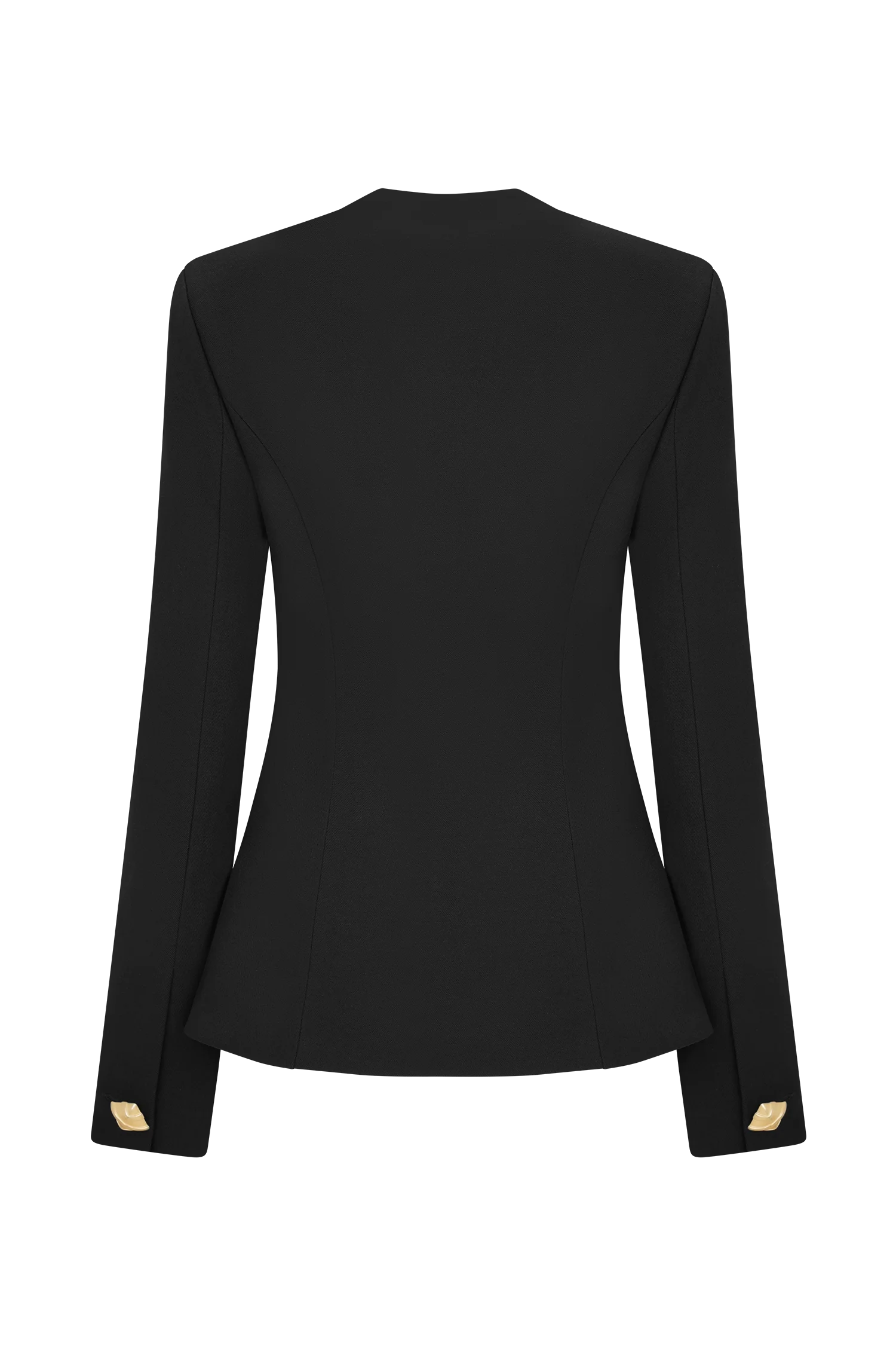 Christel Suiting Fitted Blazer - Black - Image 8