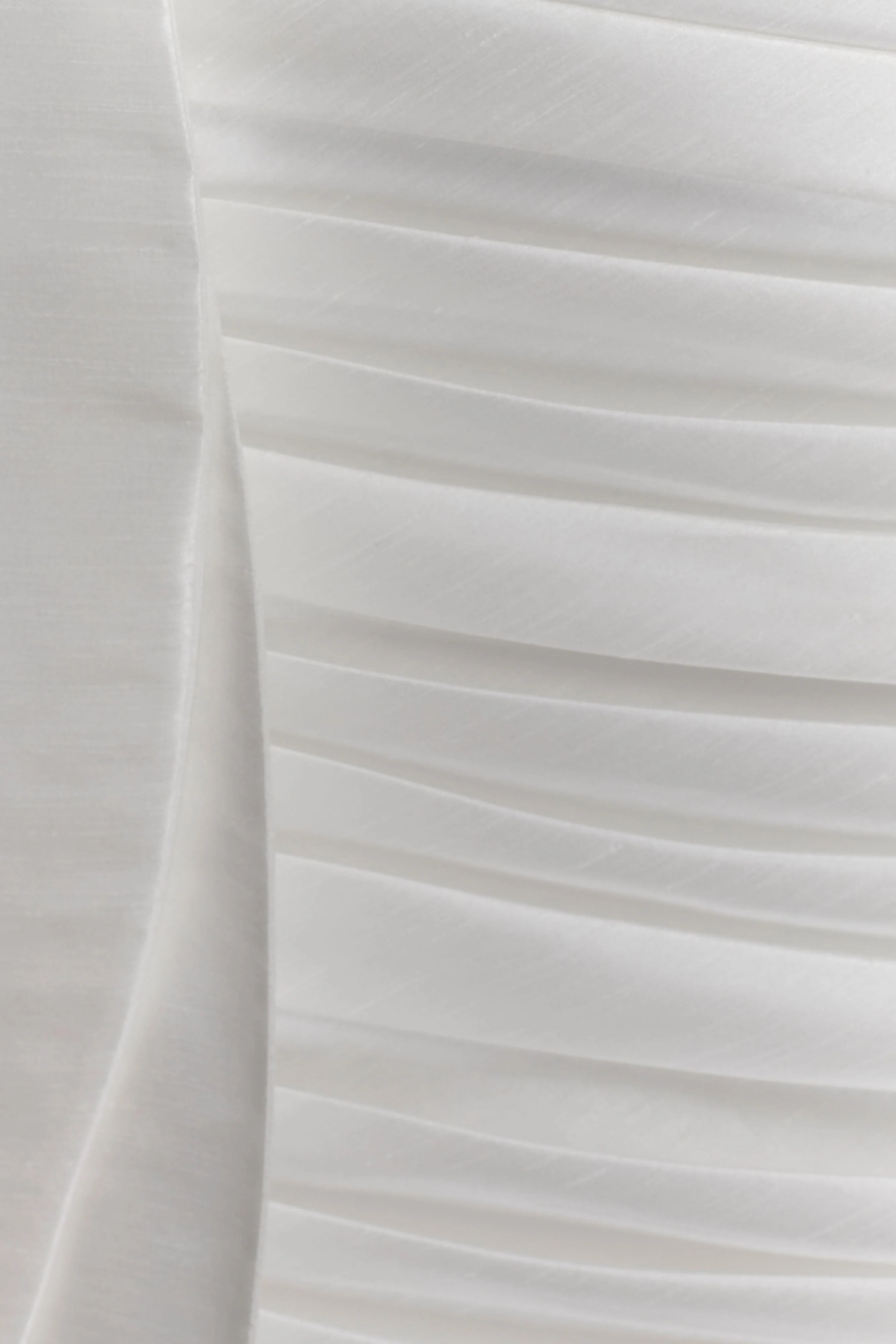Claudine Taffeta Floral Mini Dress - White - Image 6