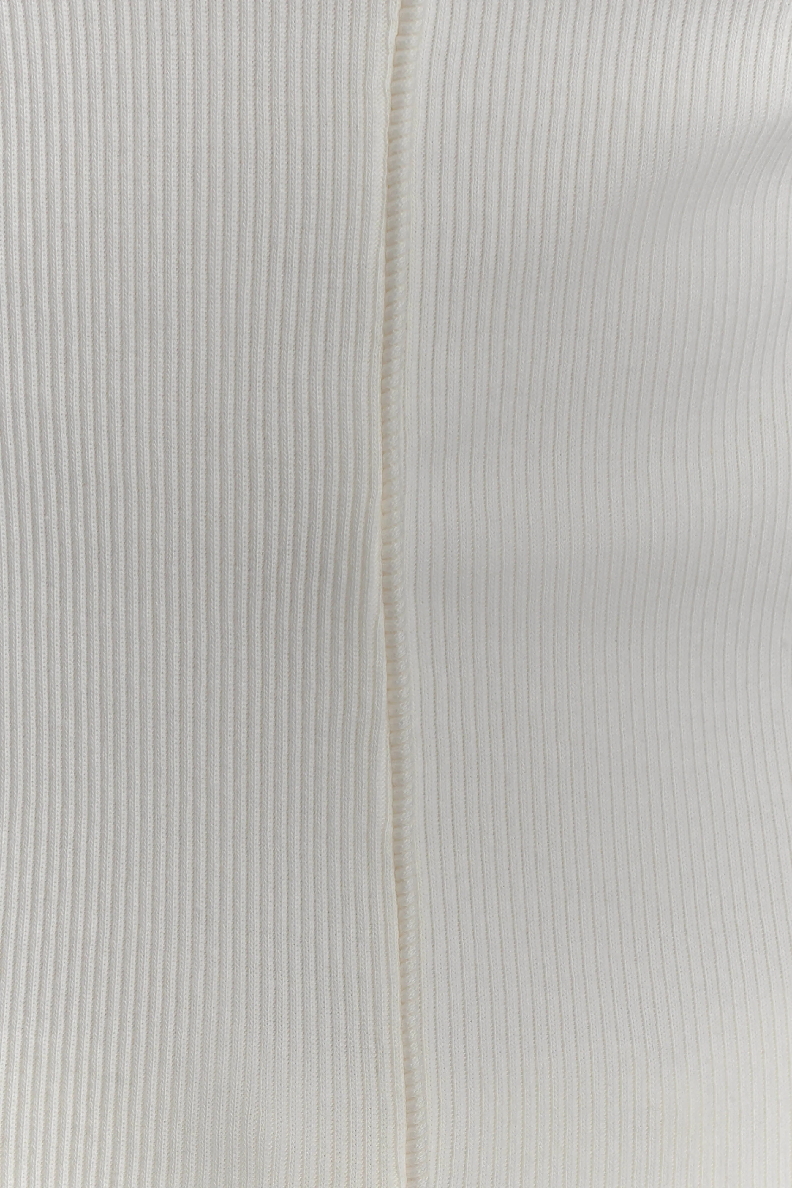 Coraline Panelled Sleeveless Top - White - Image 7