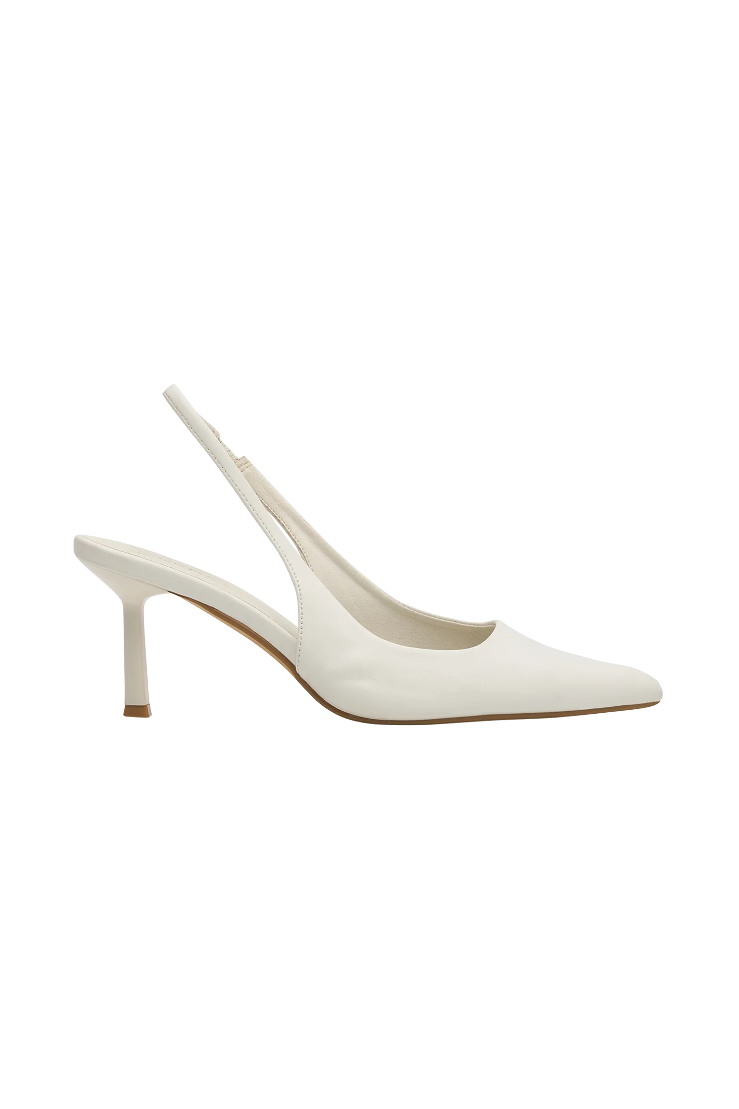 Dasha Sling Back Heels - Ivory - Image 8