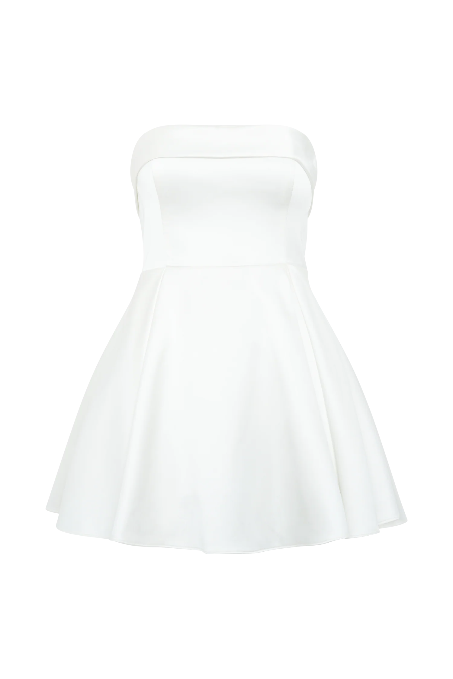 Eileen Mini Dress - White - Image 9