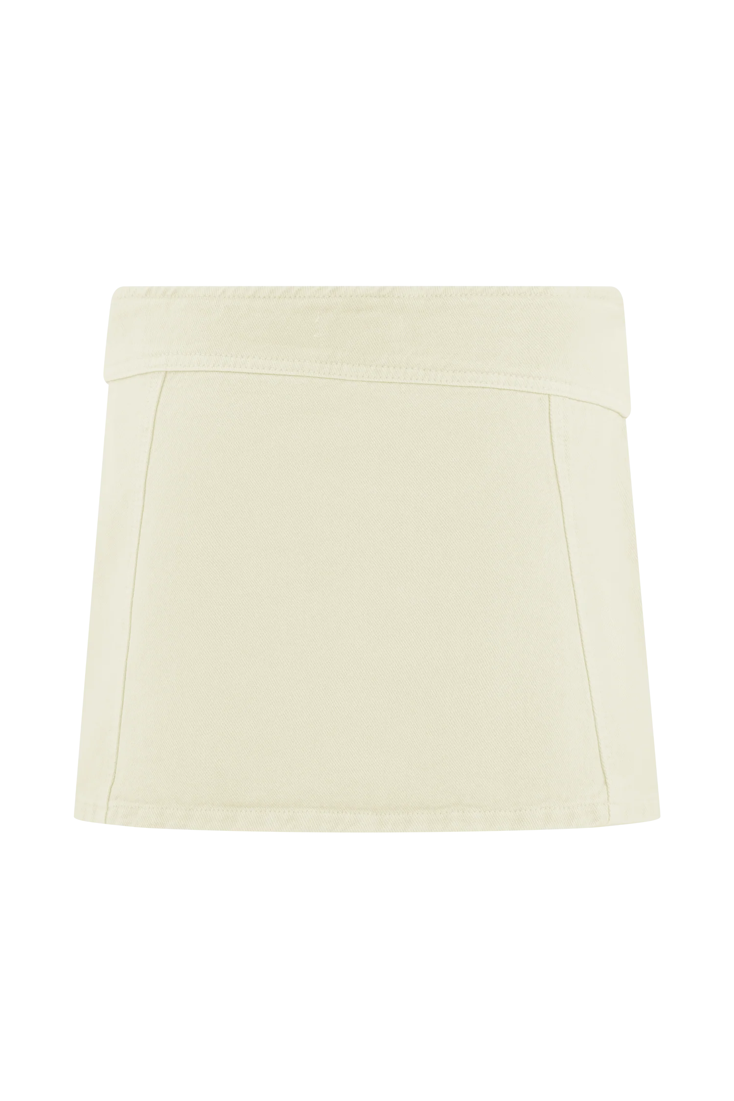 Fallon Denim Micro Mini Skort - Stone Wash - Image 10