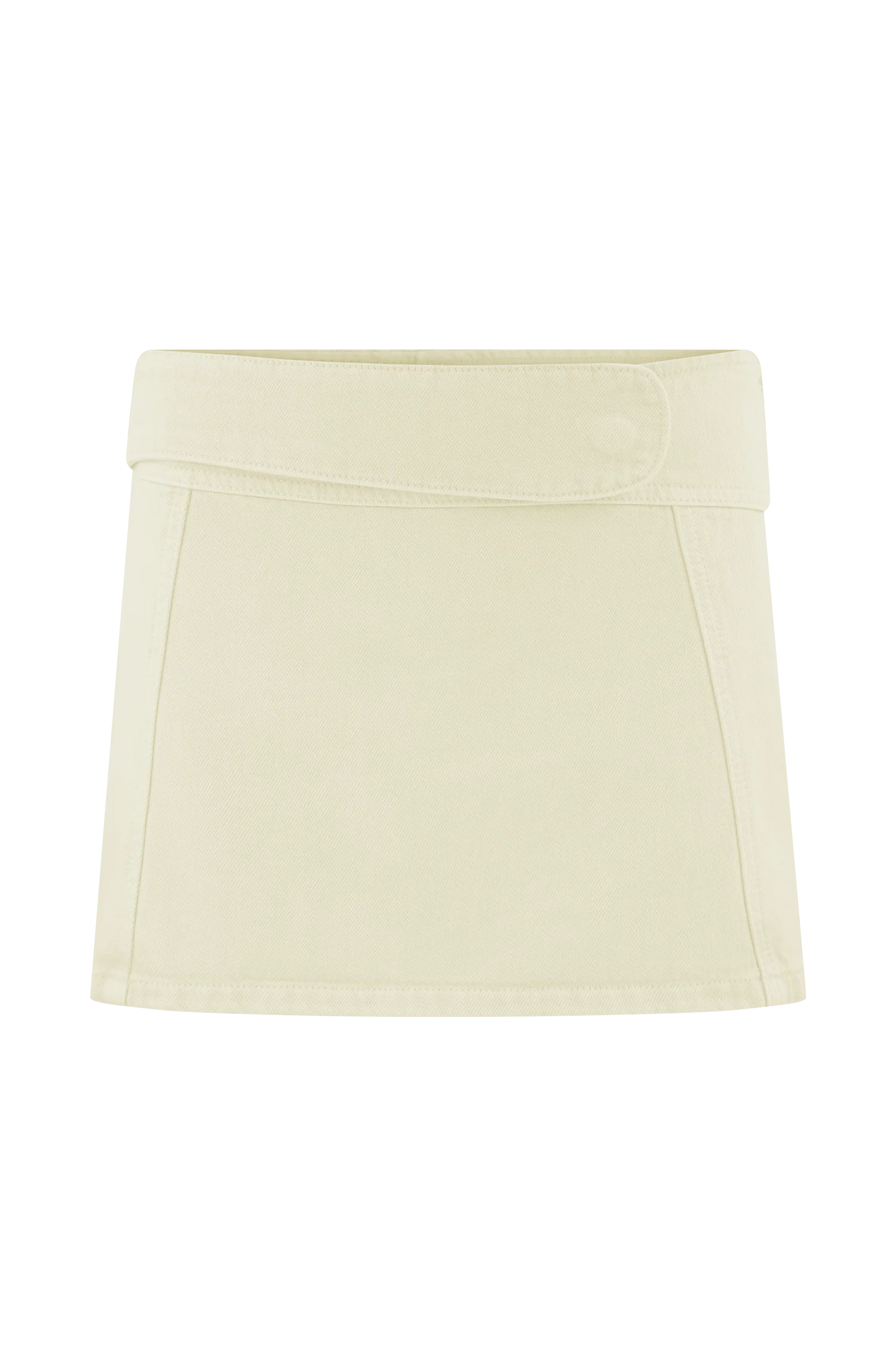 Fallon Denim Micro Mini Skort - Stone Wash - Image 11