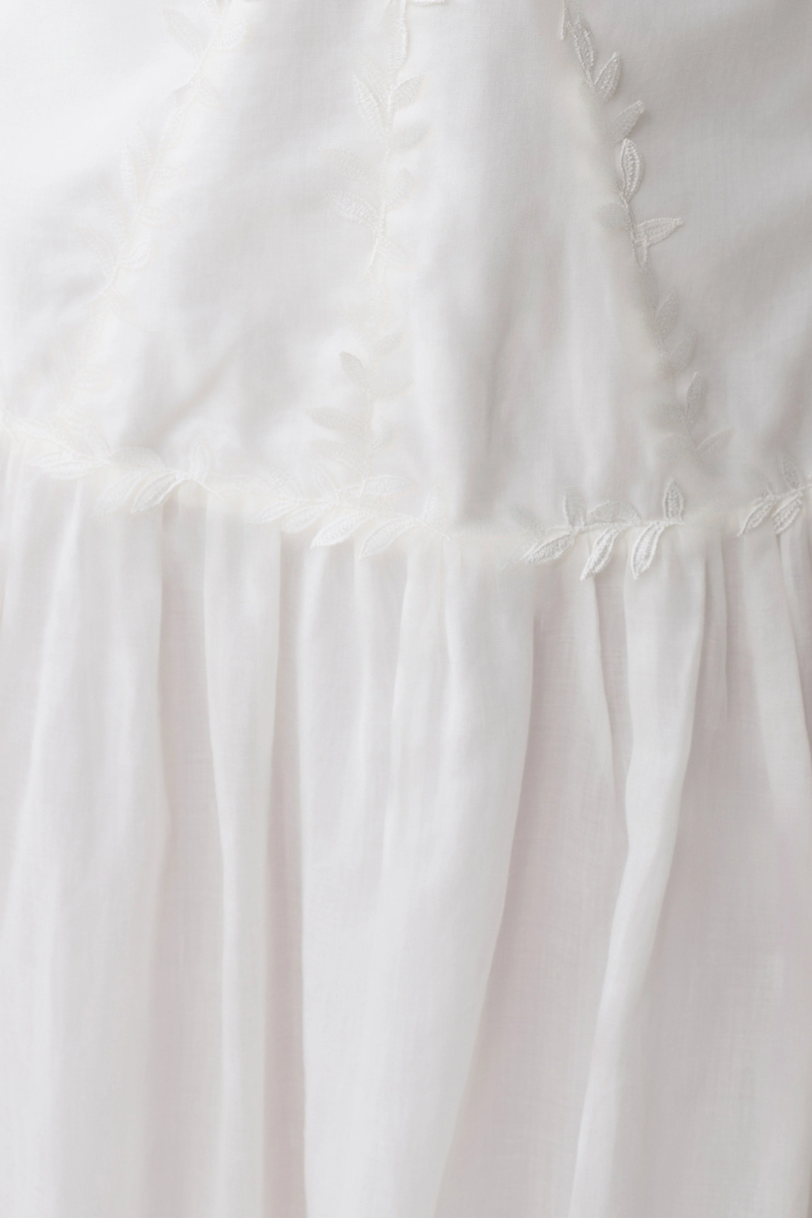 Fiona Linen Halter Maxi Dress - White - Image 6