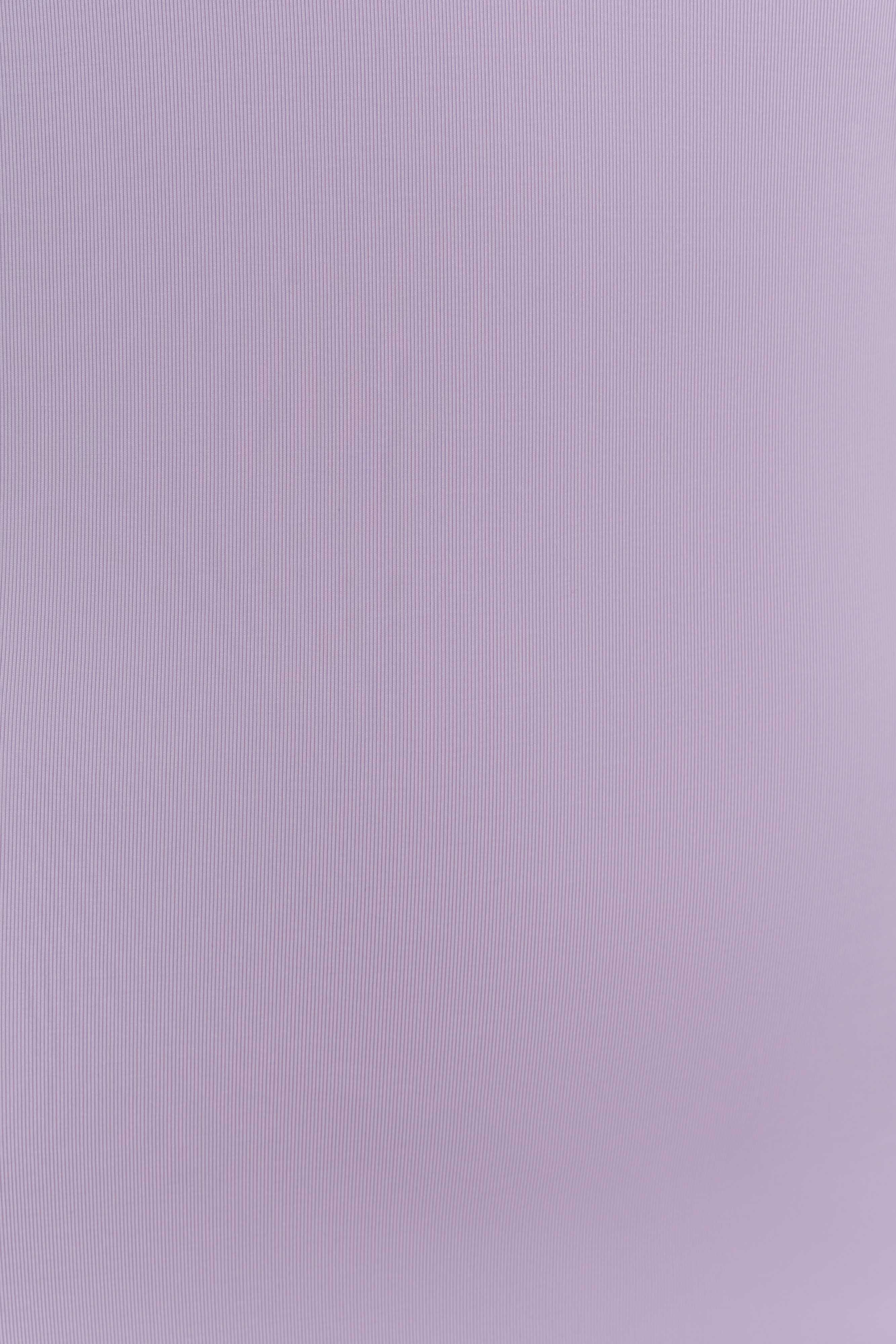 Genie Slinky Halter Midi Dress - Lilac - Image 6