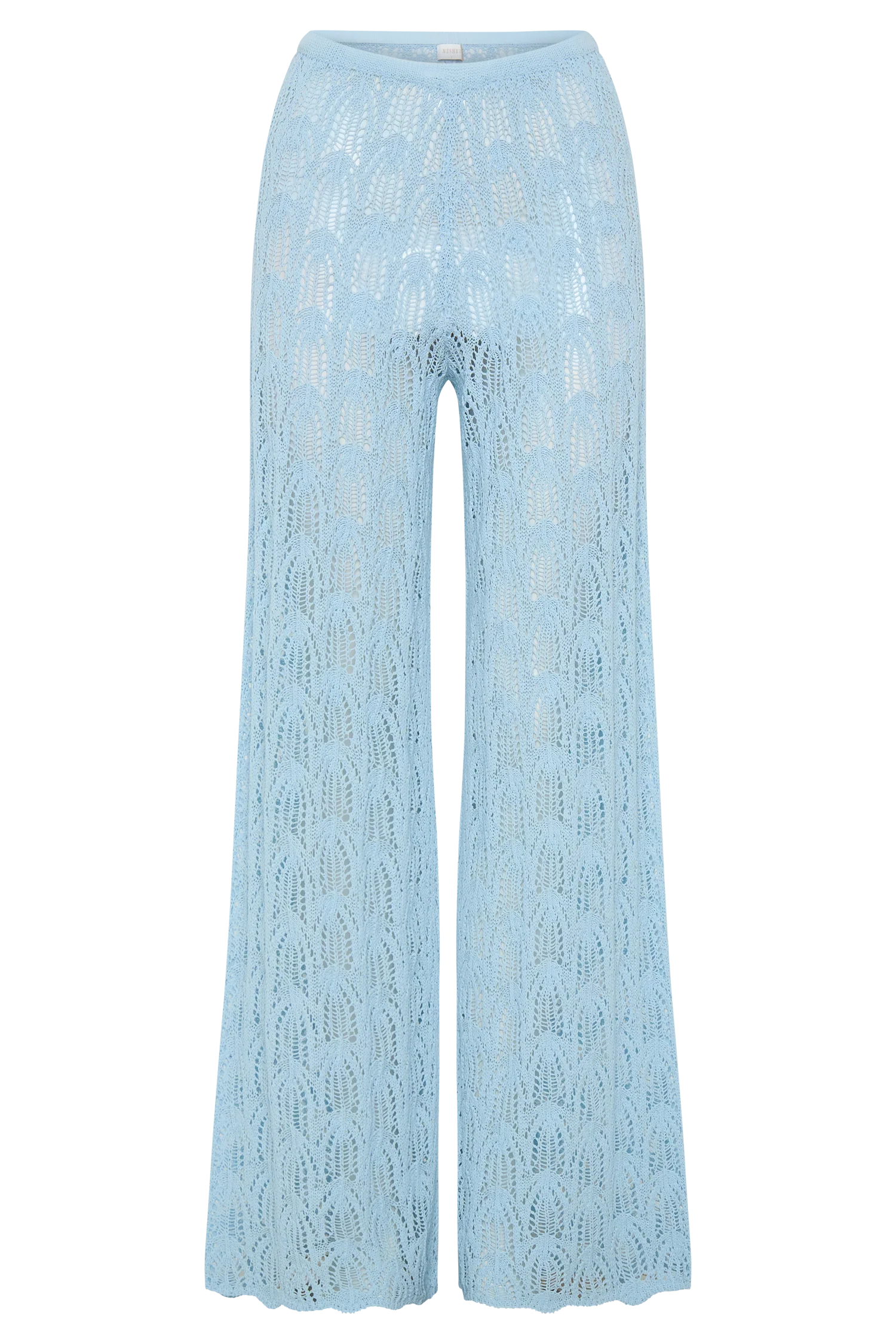 Glinda Crochet Pants - Light Blue - Image 9