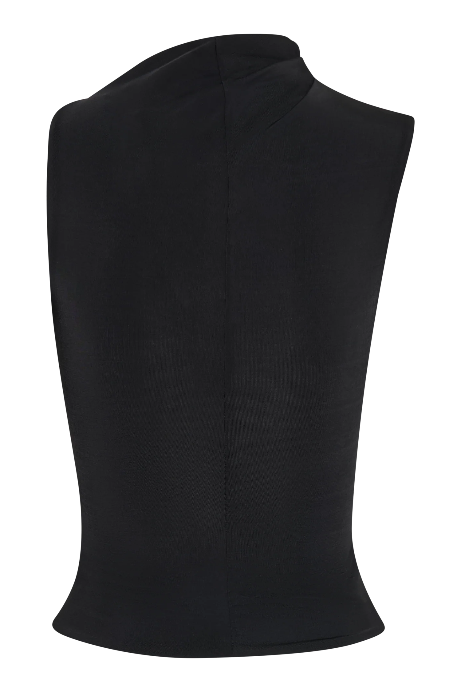 Hadleigh Sleeveless Slinky Top - Black - Image 7