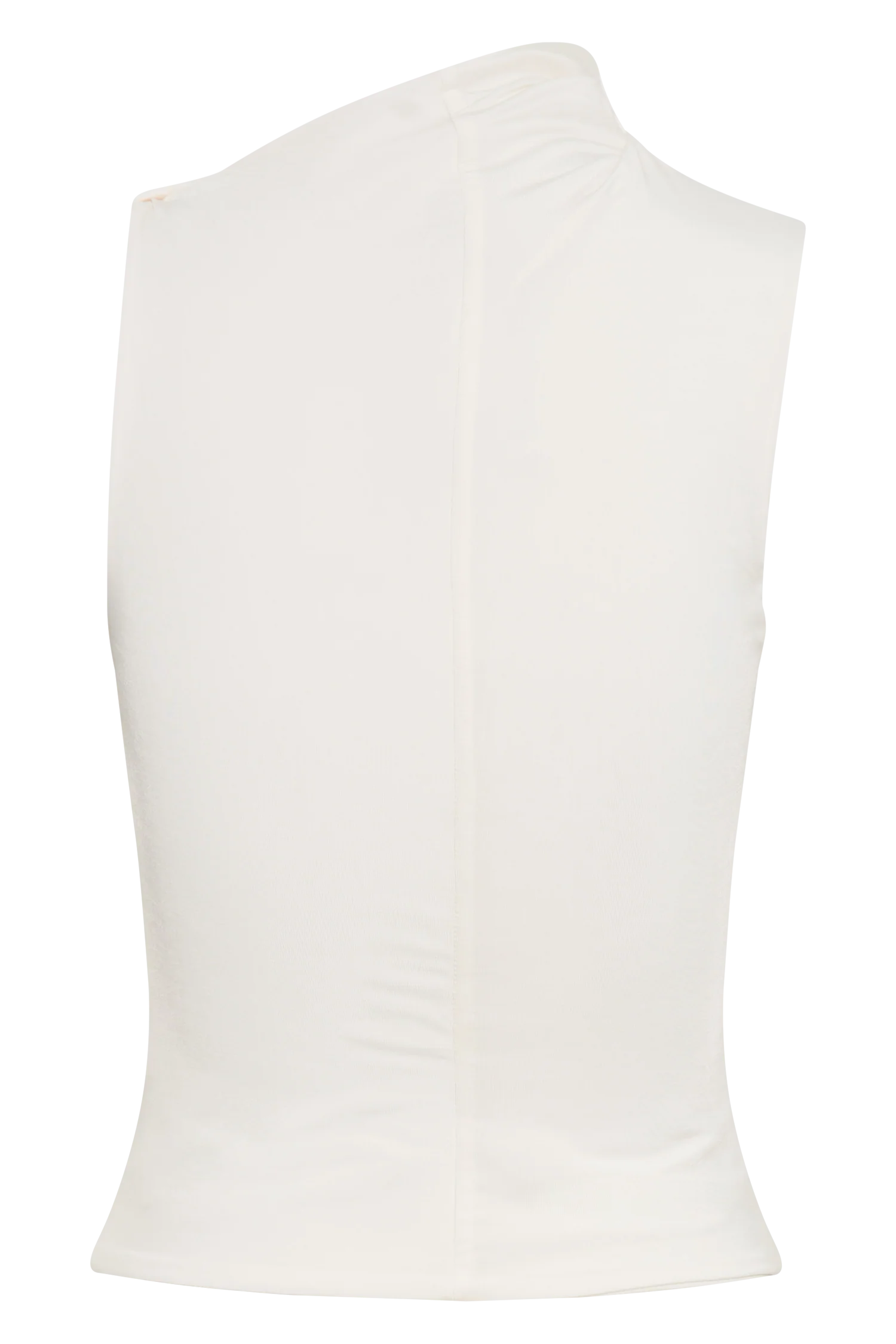 Hadleigh Sleeveless Slinky Top - Ivory - Image 8