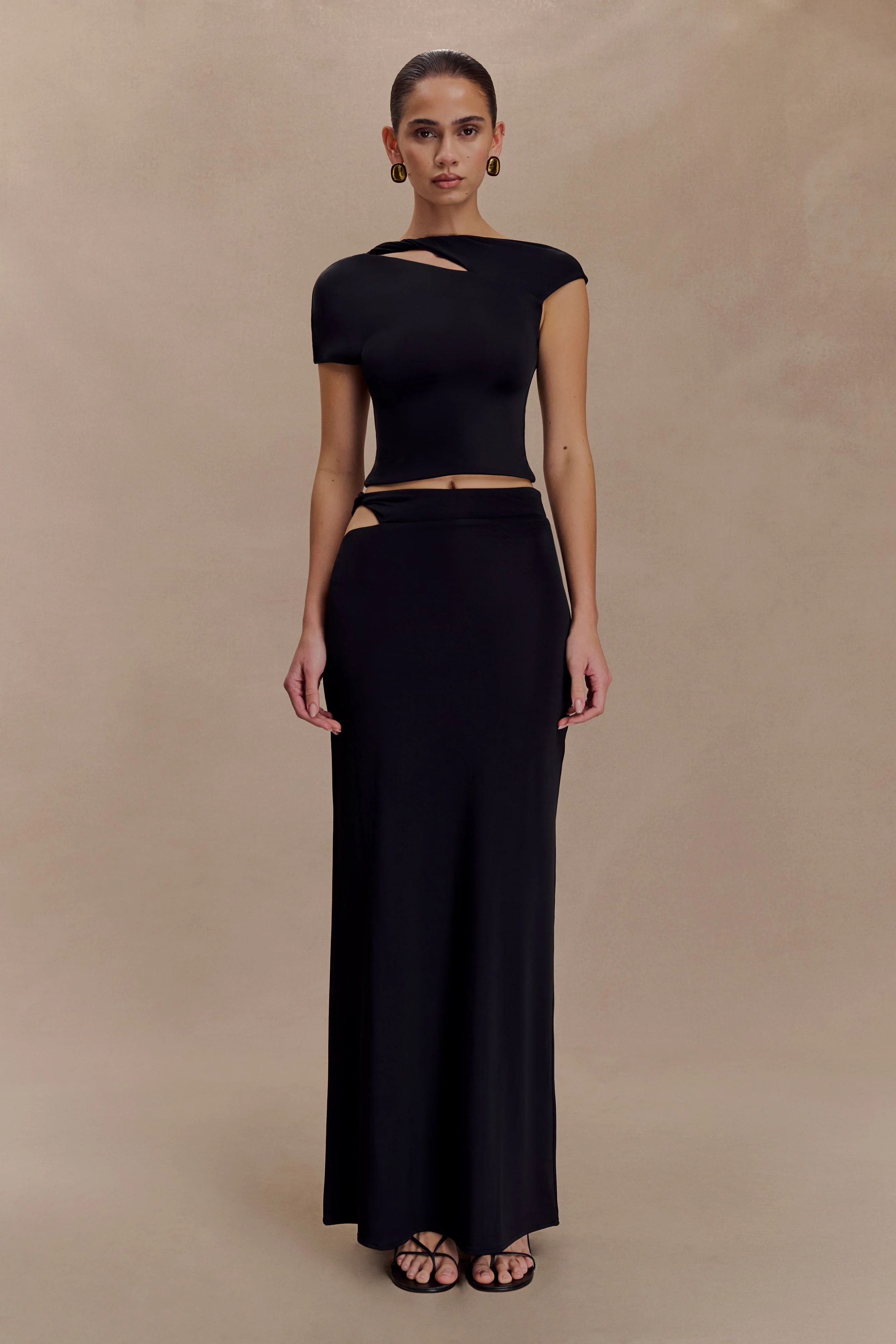 Haven Slinky Twist Top - Black - Image 7
