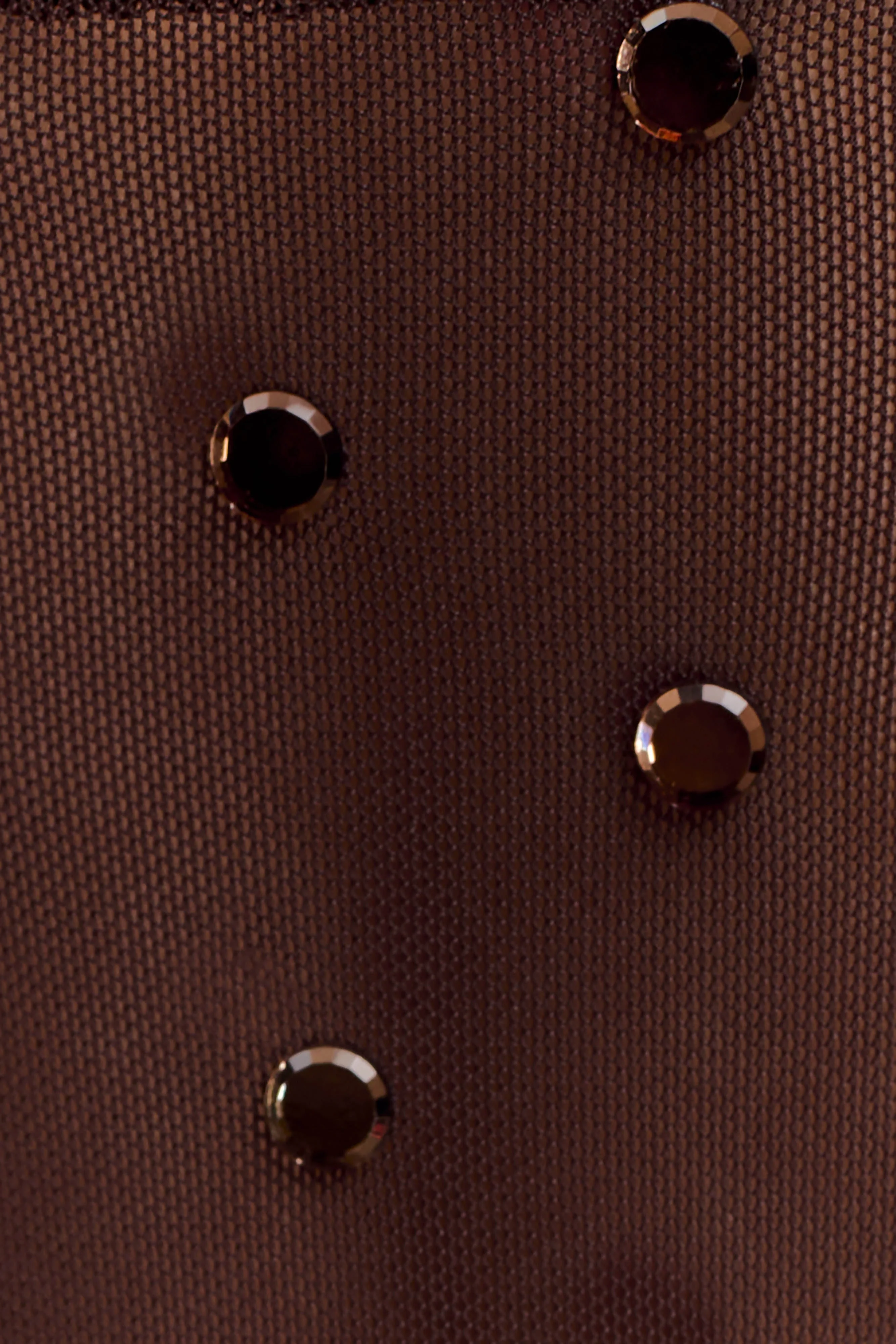 Jackie Longline Diamante Top - Chocolate - Image 9