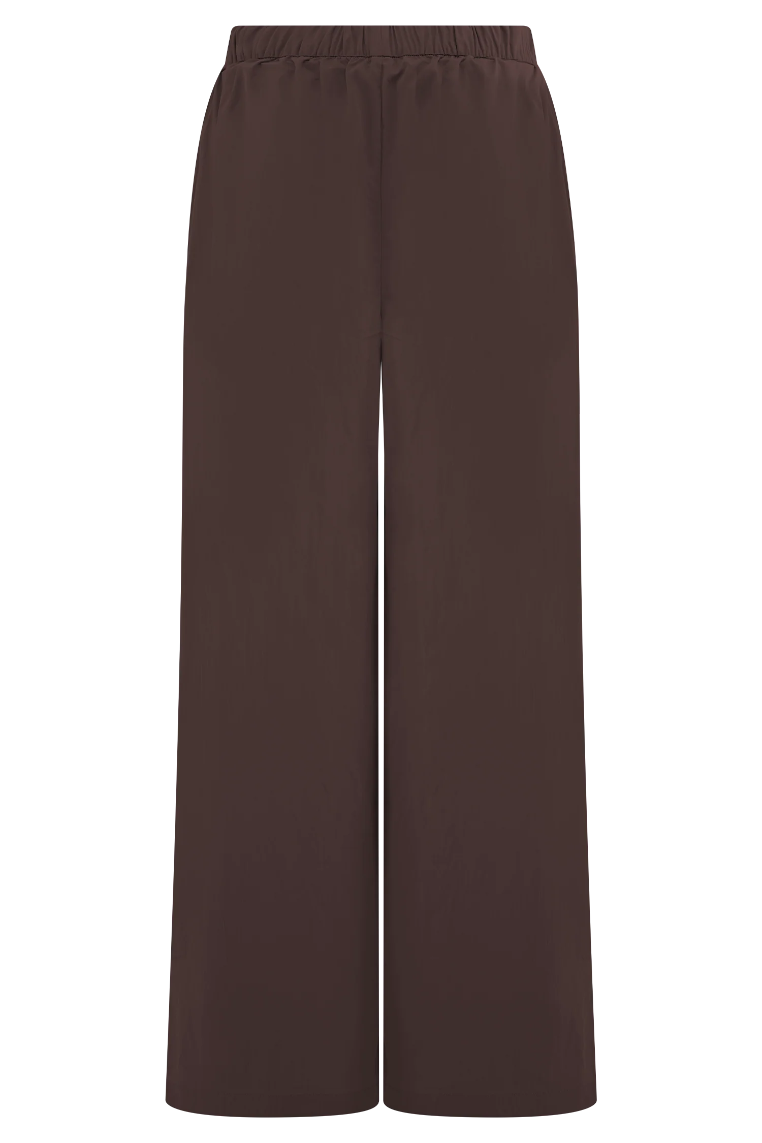 Janayia Cotton Wide Leg Pants - Dark Espresso - Image 8