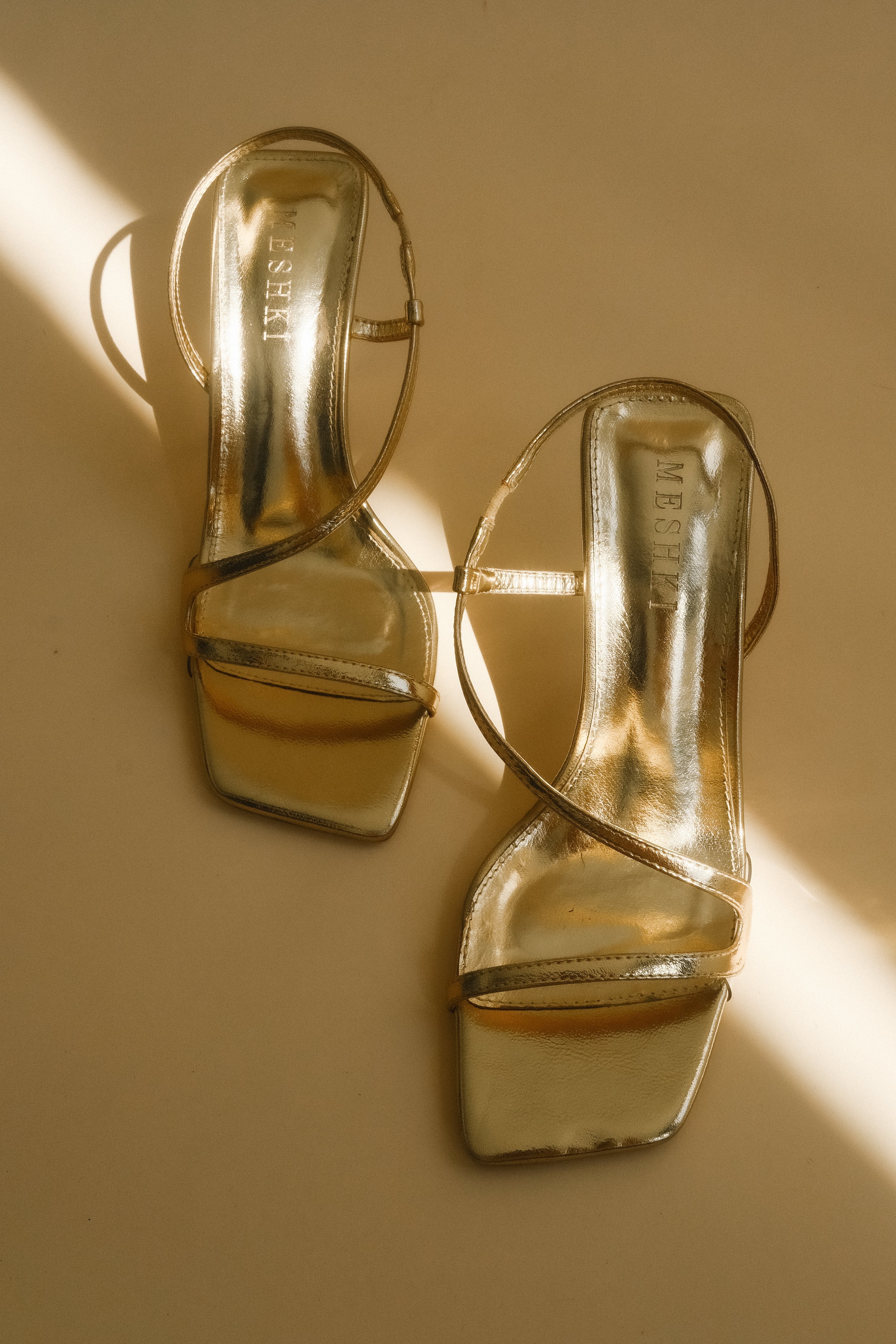 Jaska Metallic High Heel - Gold - Image 2