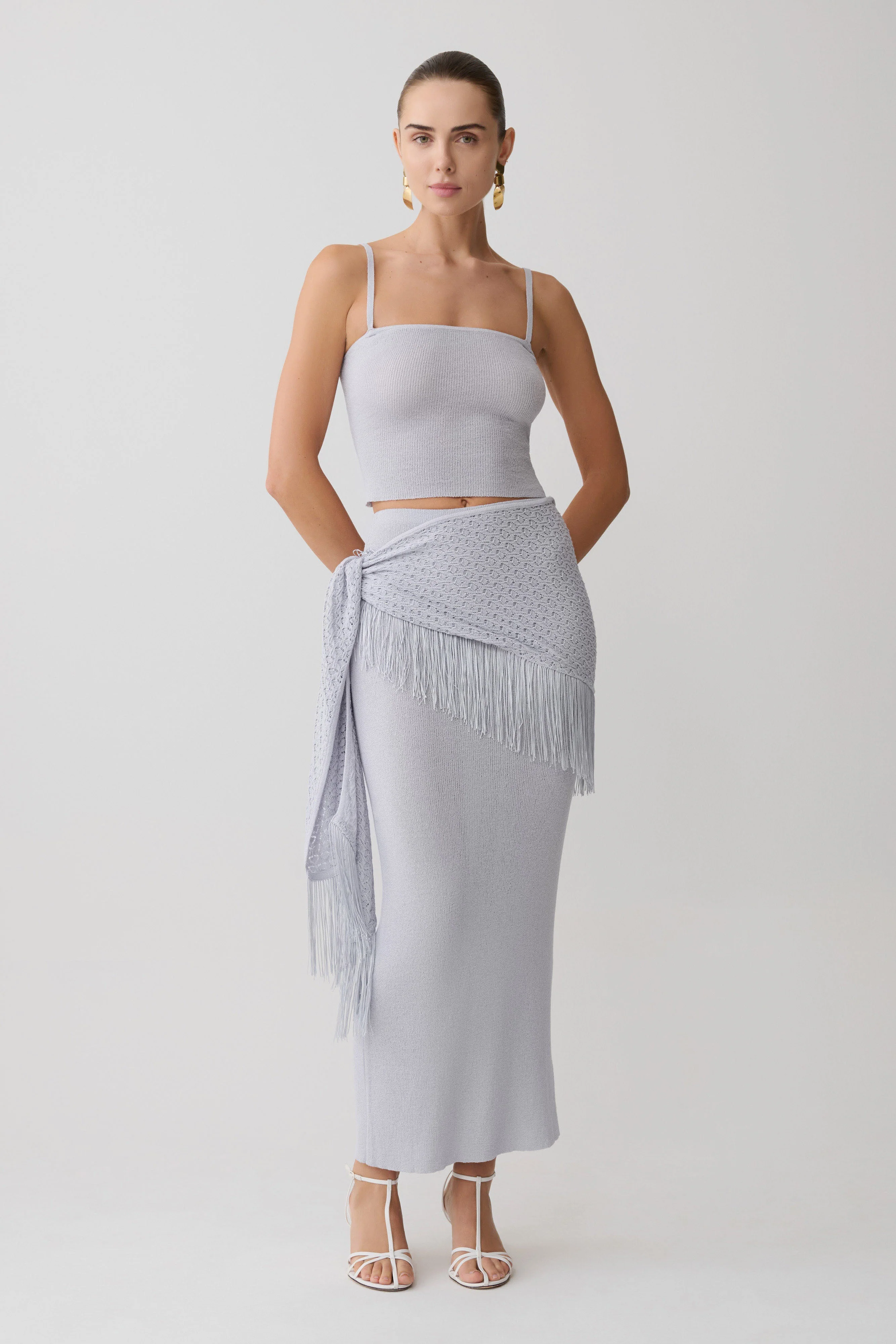 Jaytee Knit Top - Sky Blue - Image 2