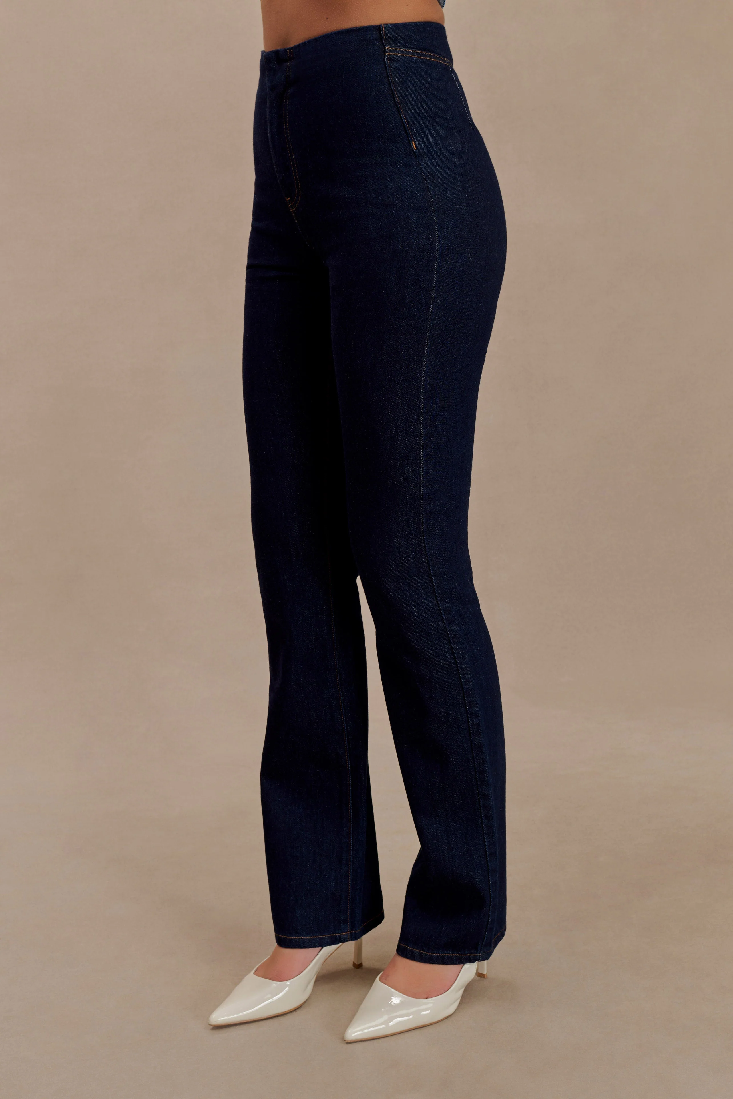 Jericho Straight Leg Jeans - Indigo Blue - Image 10