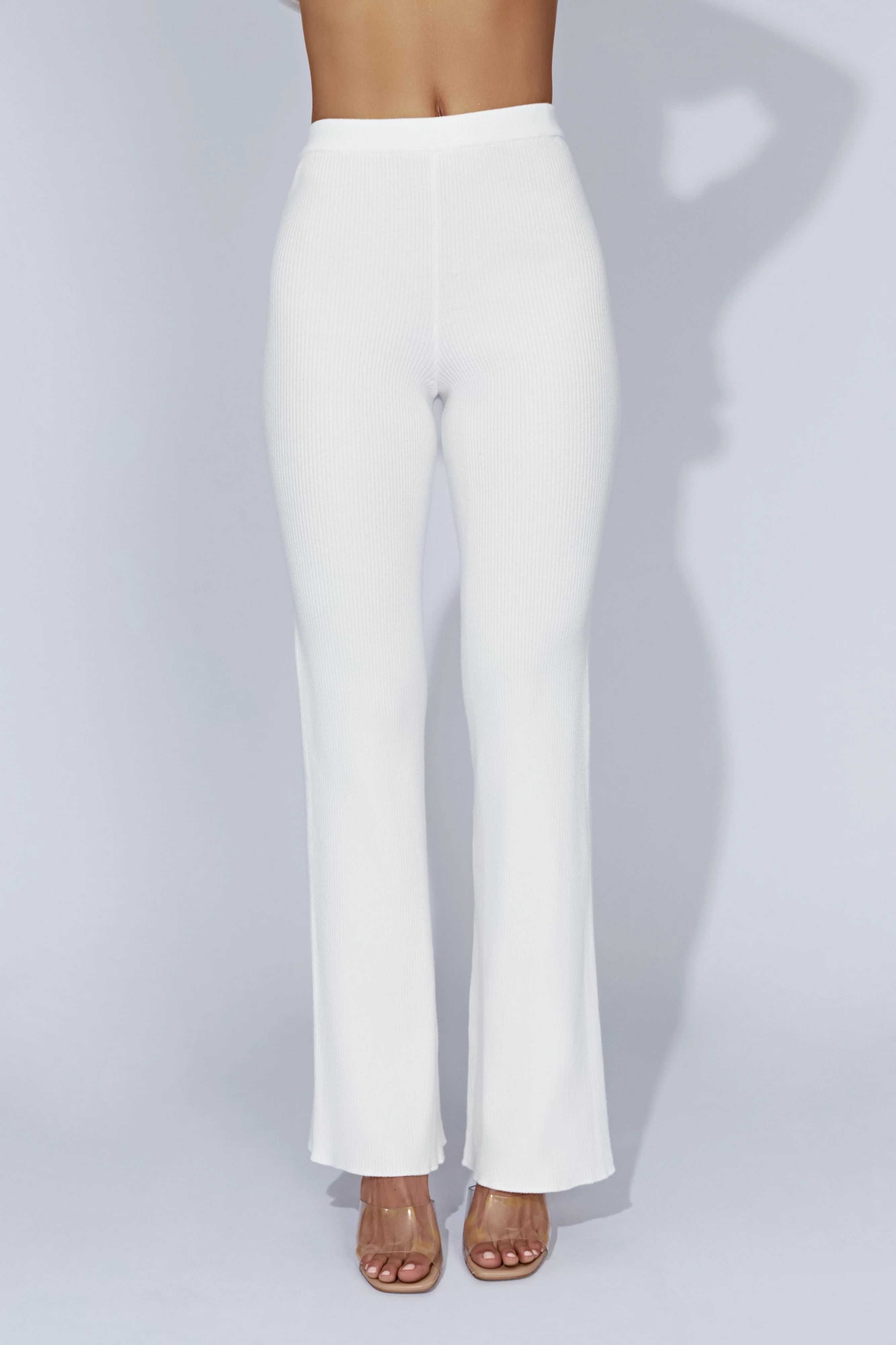 Jovie Knit Pants - Off White - Image 3