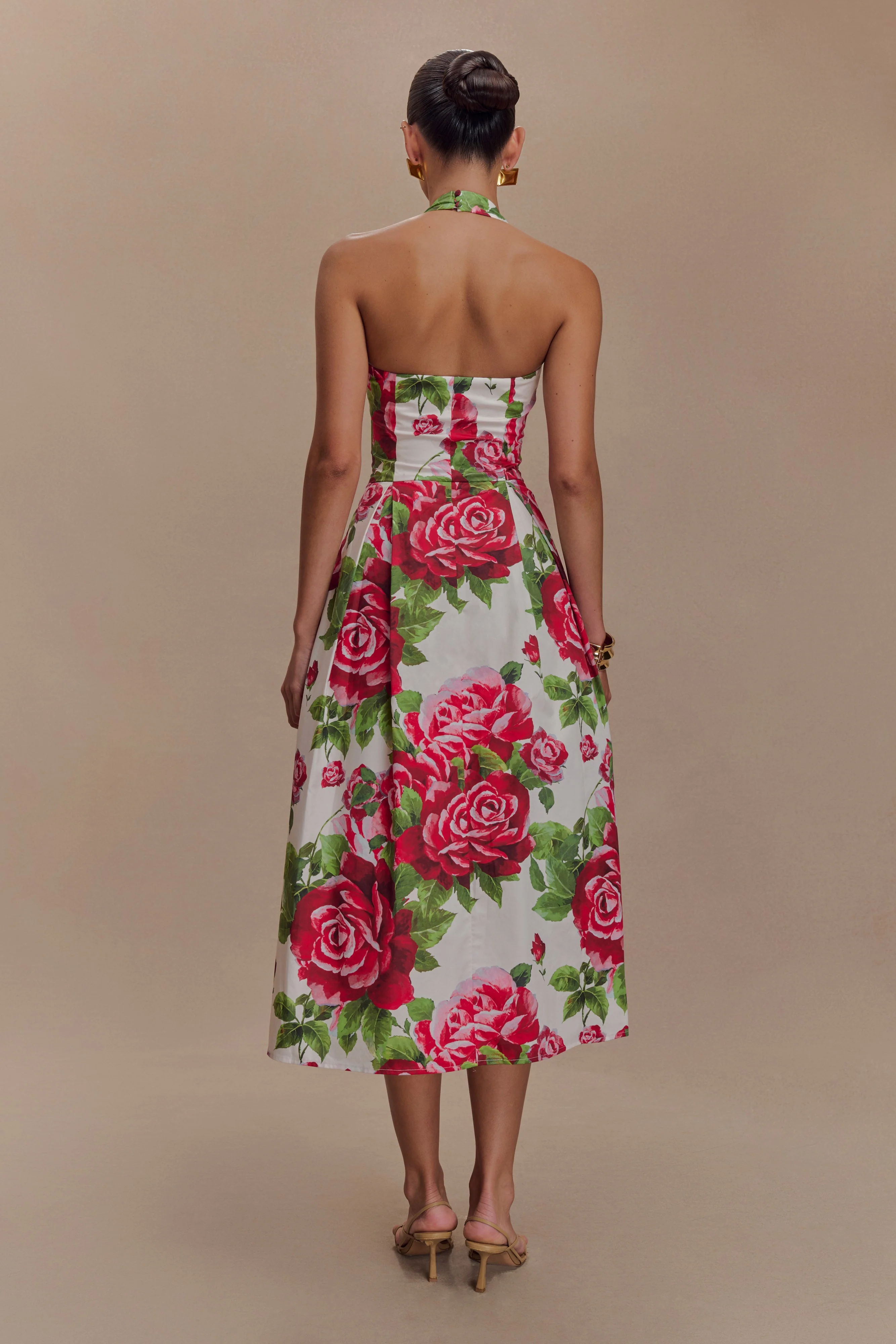 Juana Halter Midi Dress - Sonia Rose Print - Image 2