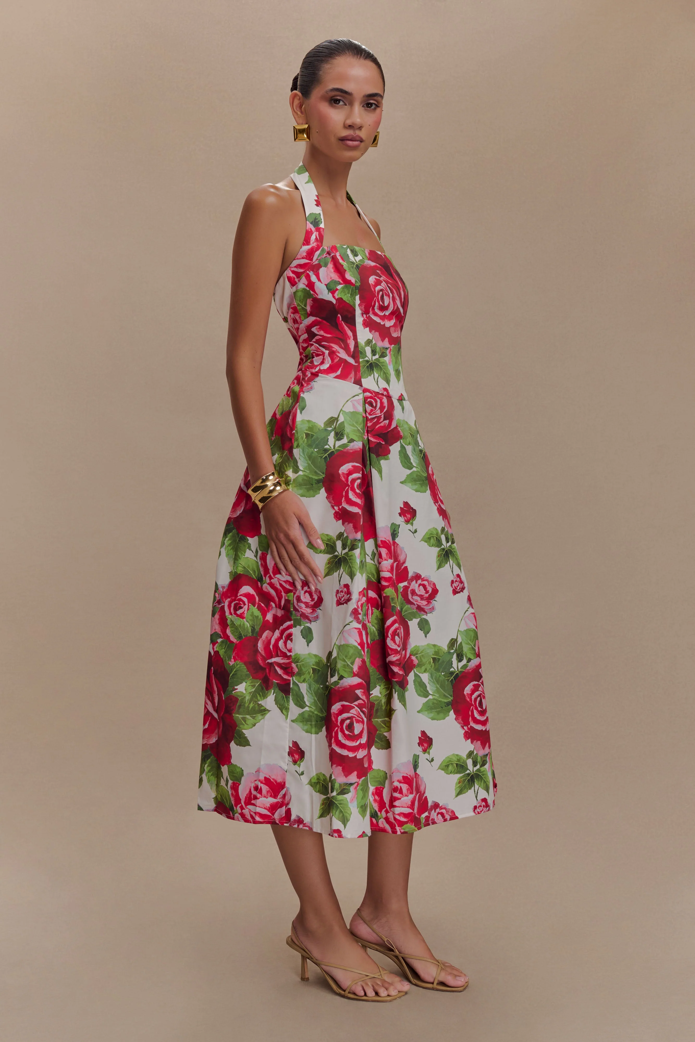 Juana Halter Midi Dress - Sonia Rose Print - Image 4