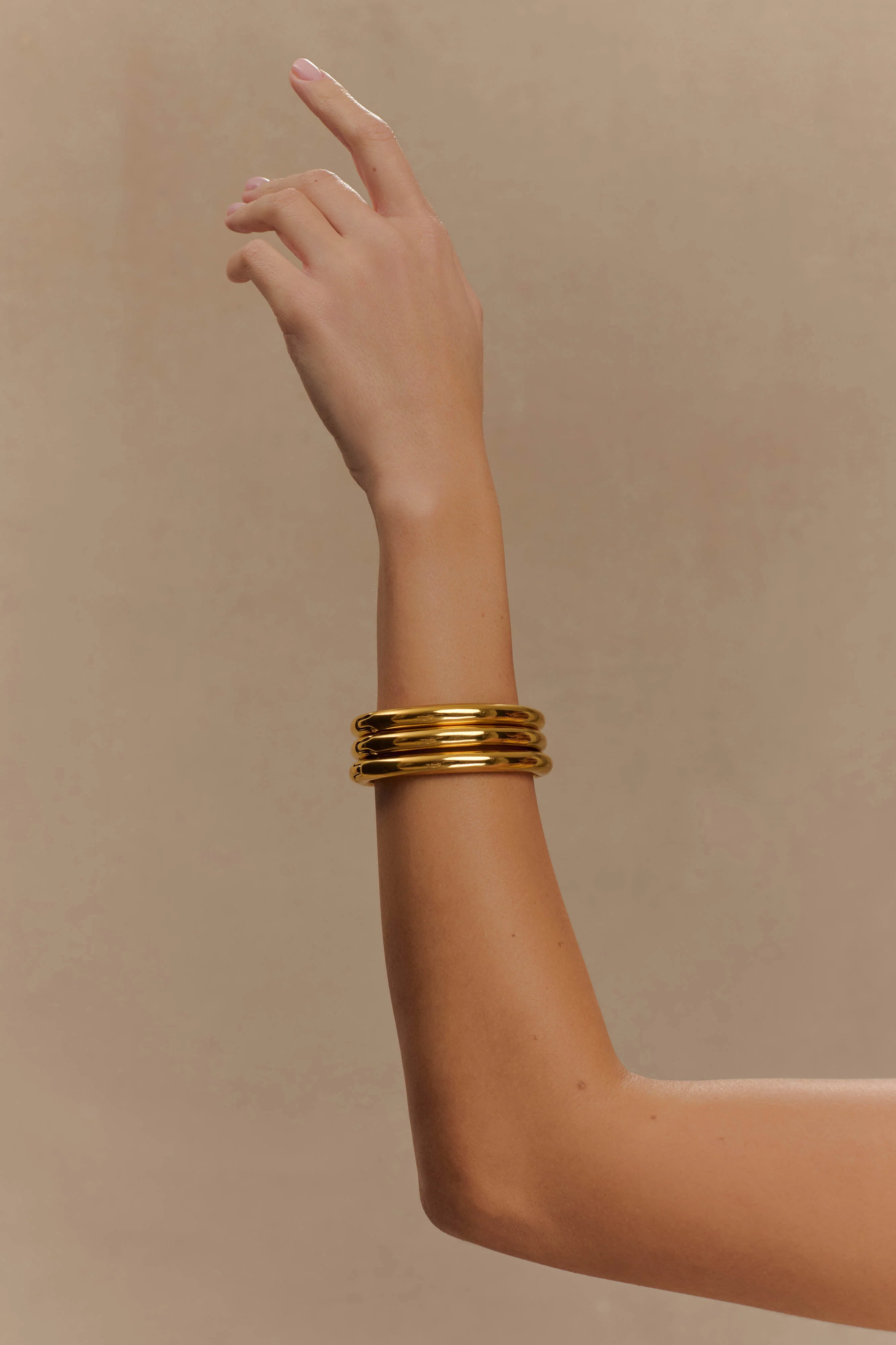 Leilani Bangle Set - Gold - Image 3