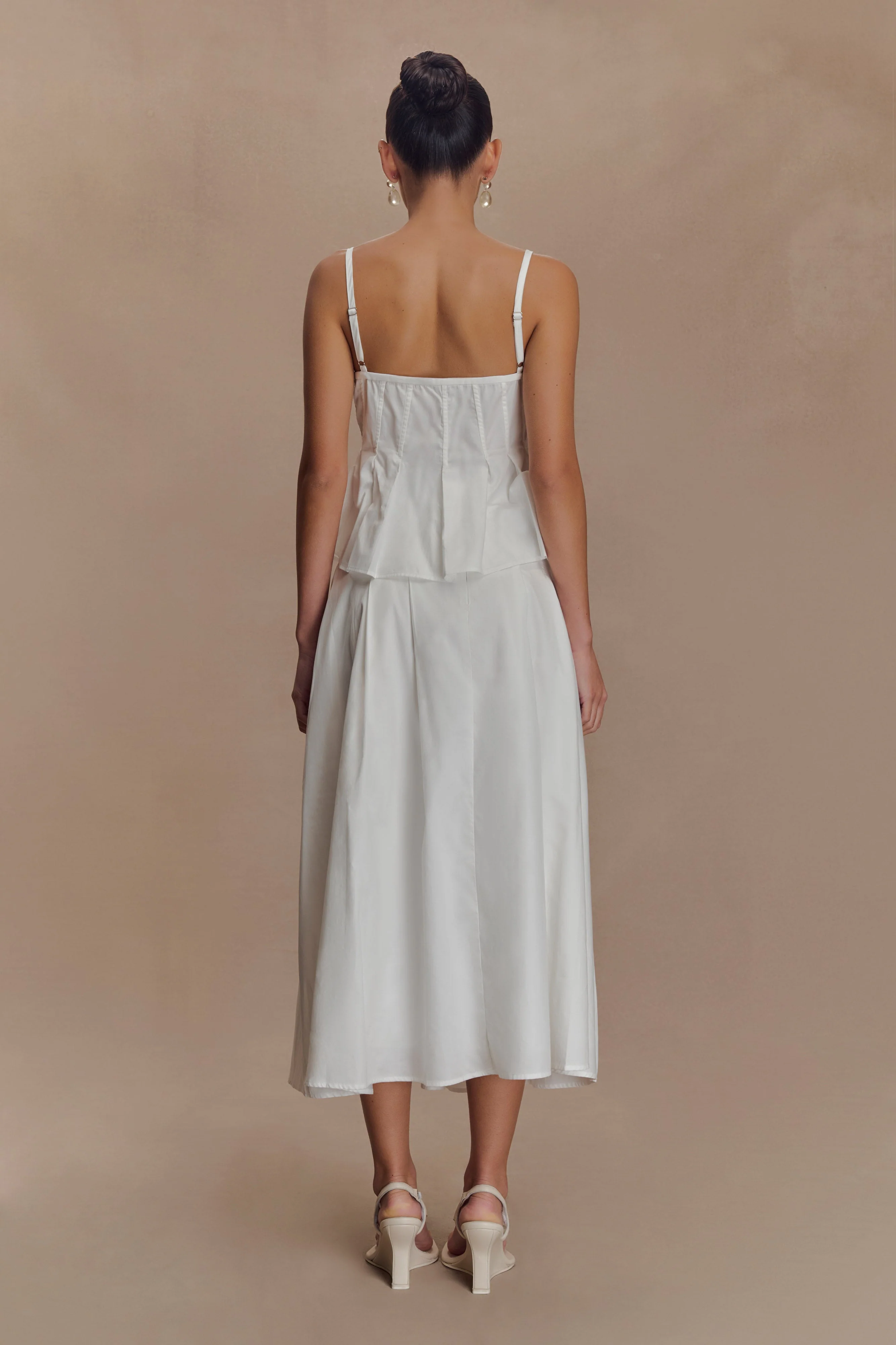 Mae Cotton Top - White - Image 5