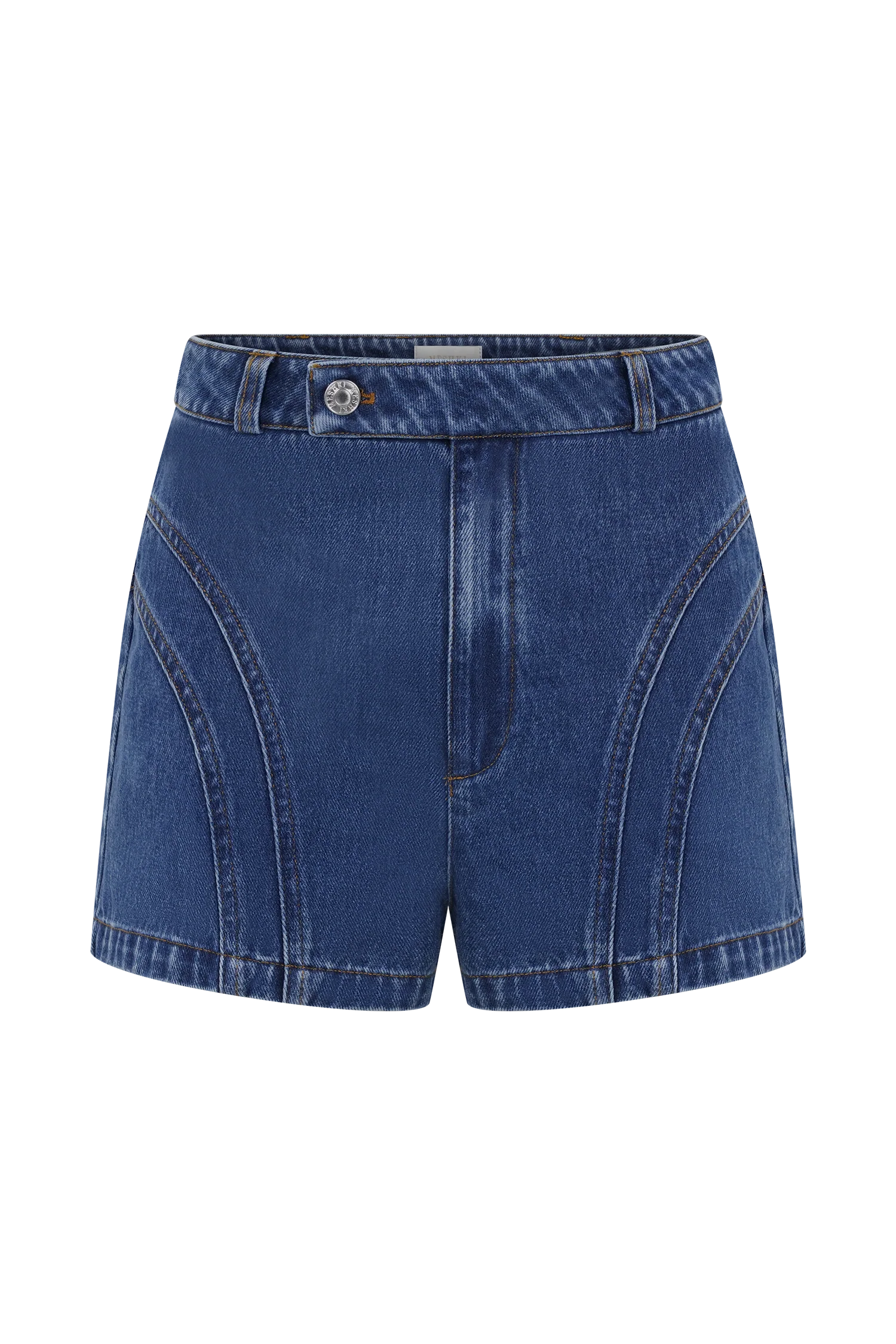 Meadow Denim Shorts - Dark Blue - Image 9