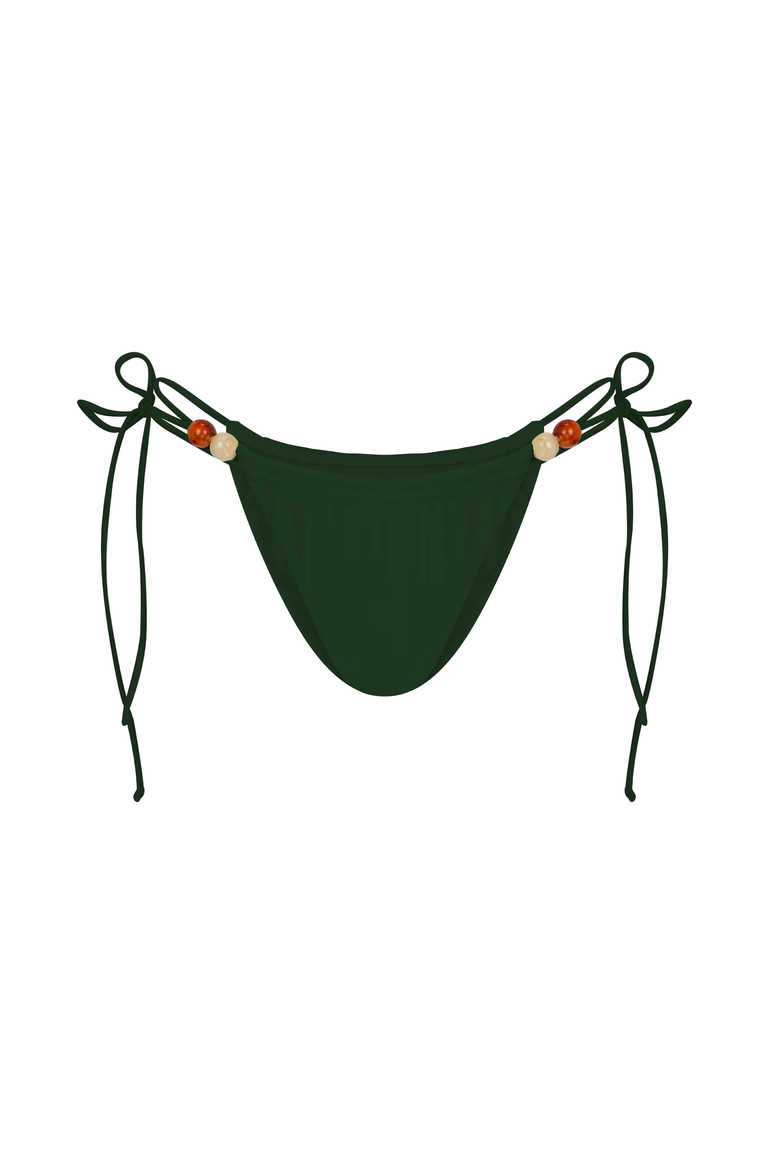 Memphis Beaded Bikini Bottom - Green - Image 8