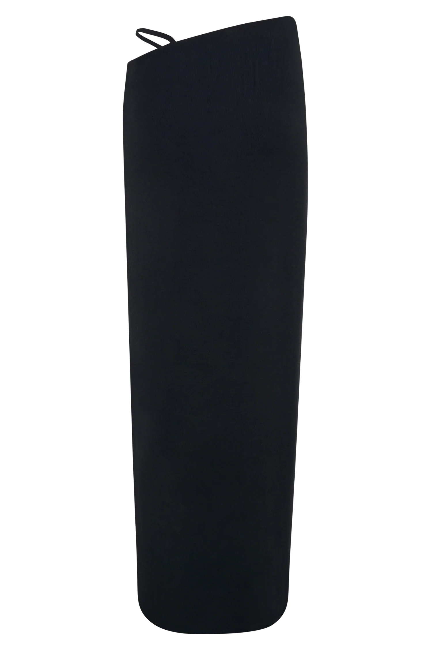 Natalia Modal Buckle Maxi Skirt - Black - Image 8