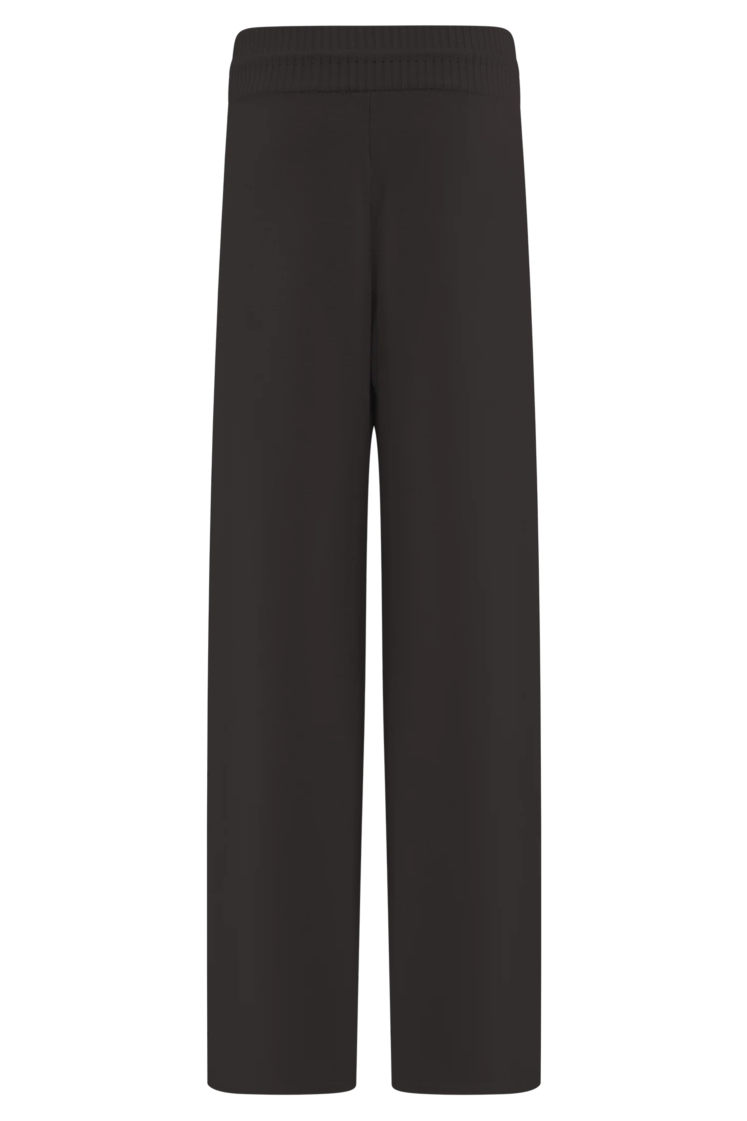 Natalya Knit Wide Leg Pants - Dark Chocolate - Image 8