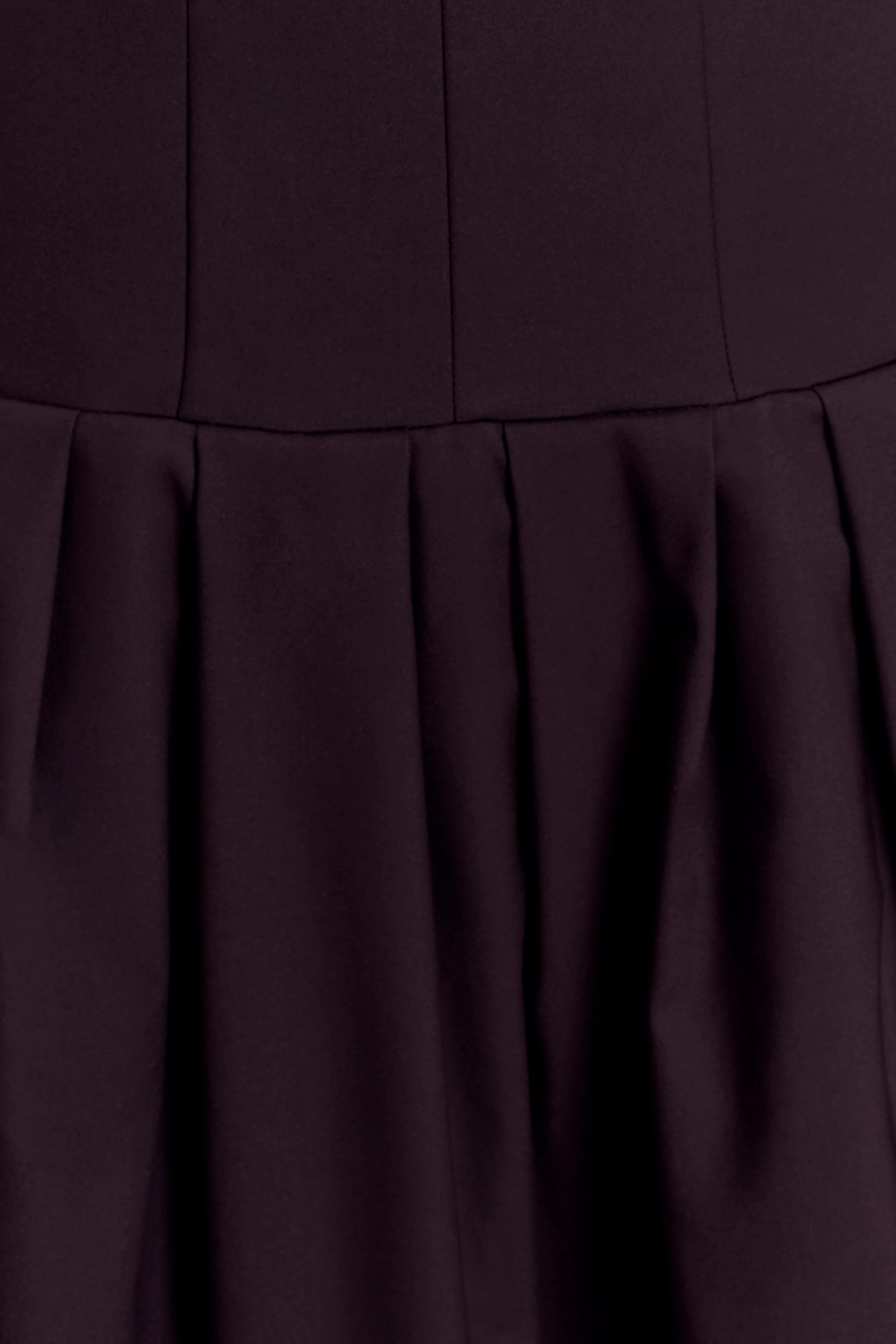 Natascha Drop Waist Cotton Midi Dress - Chocolate - Image 5