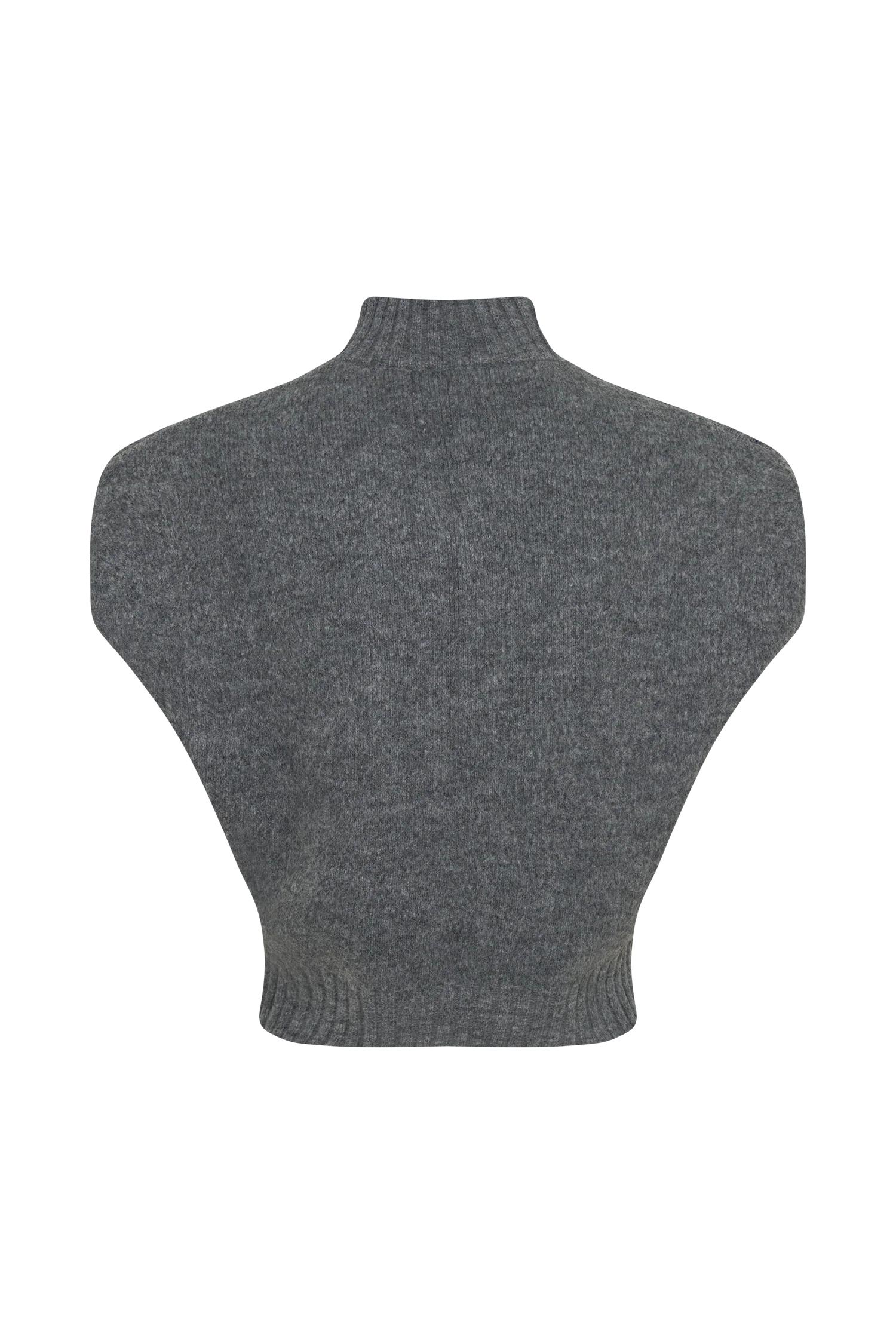 Niko Knit Oversized Top - Charcoal - Image 10