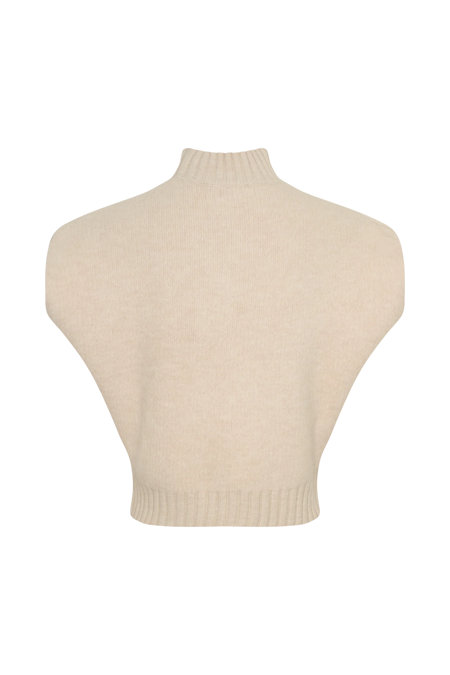 Niko Knit Oversized Top - Ivory - Image 11