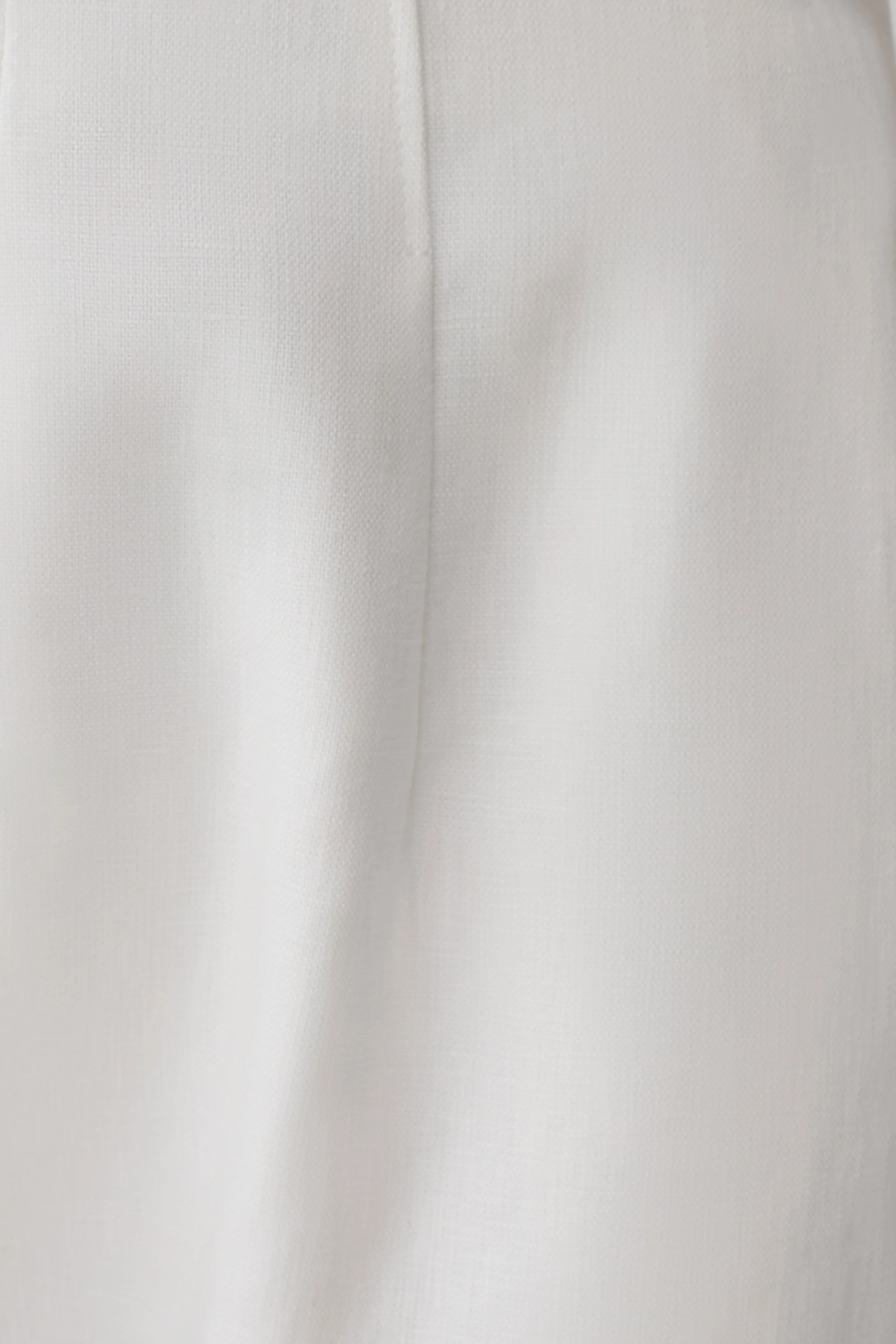 Oriana Linen Oversize Pants - White - Image 11