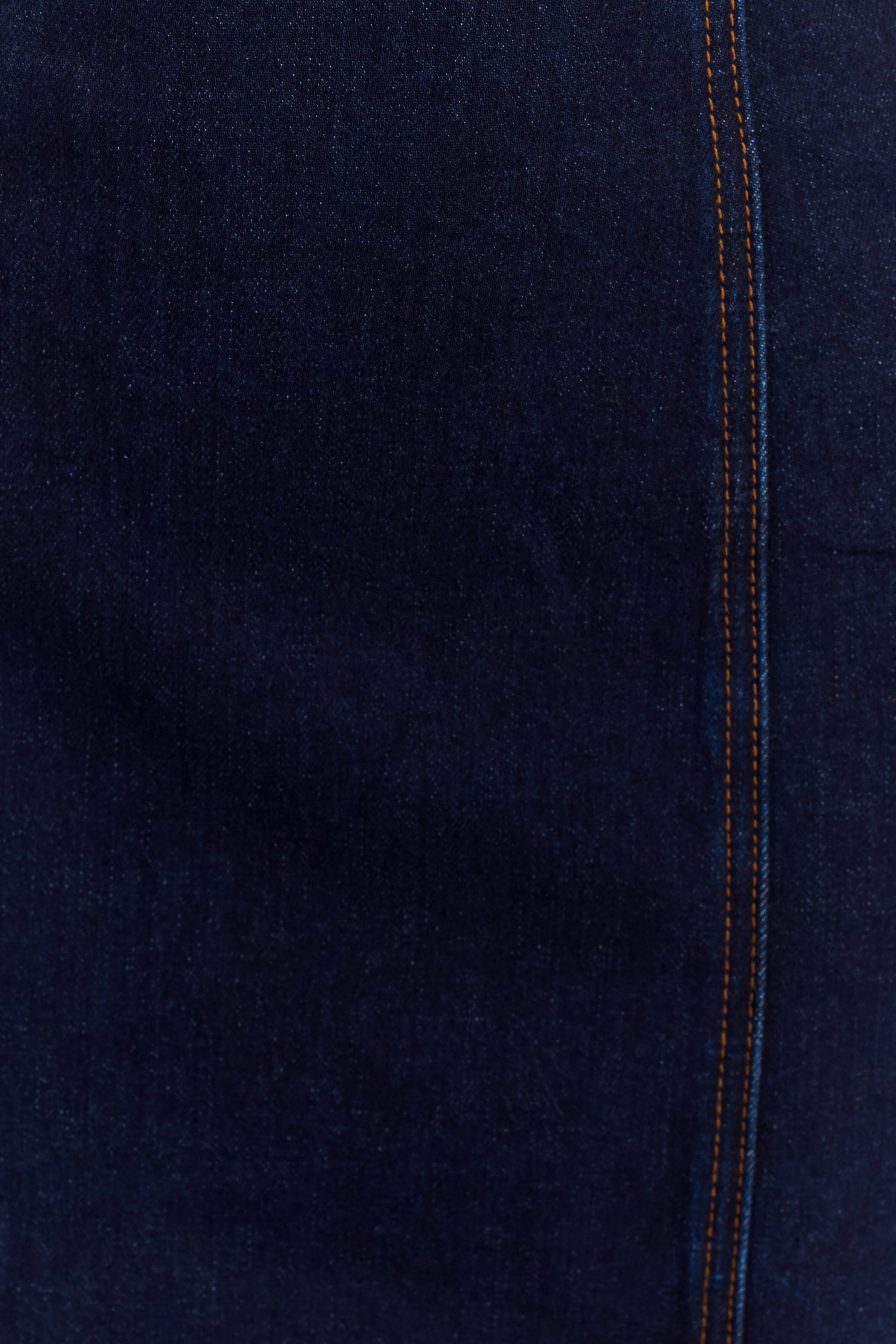 Raesha Frill Denim Mini Dress - Indigo Blue - Image 7