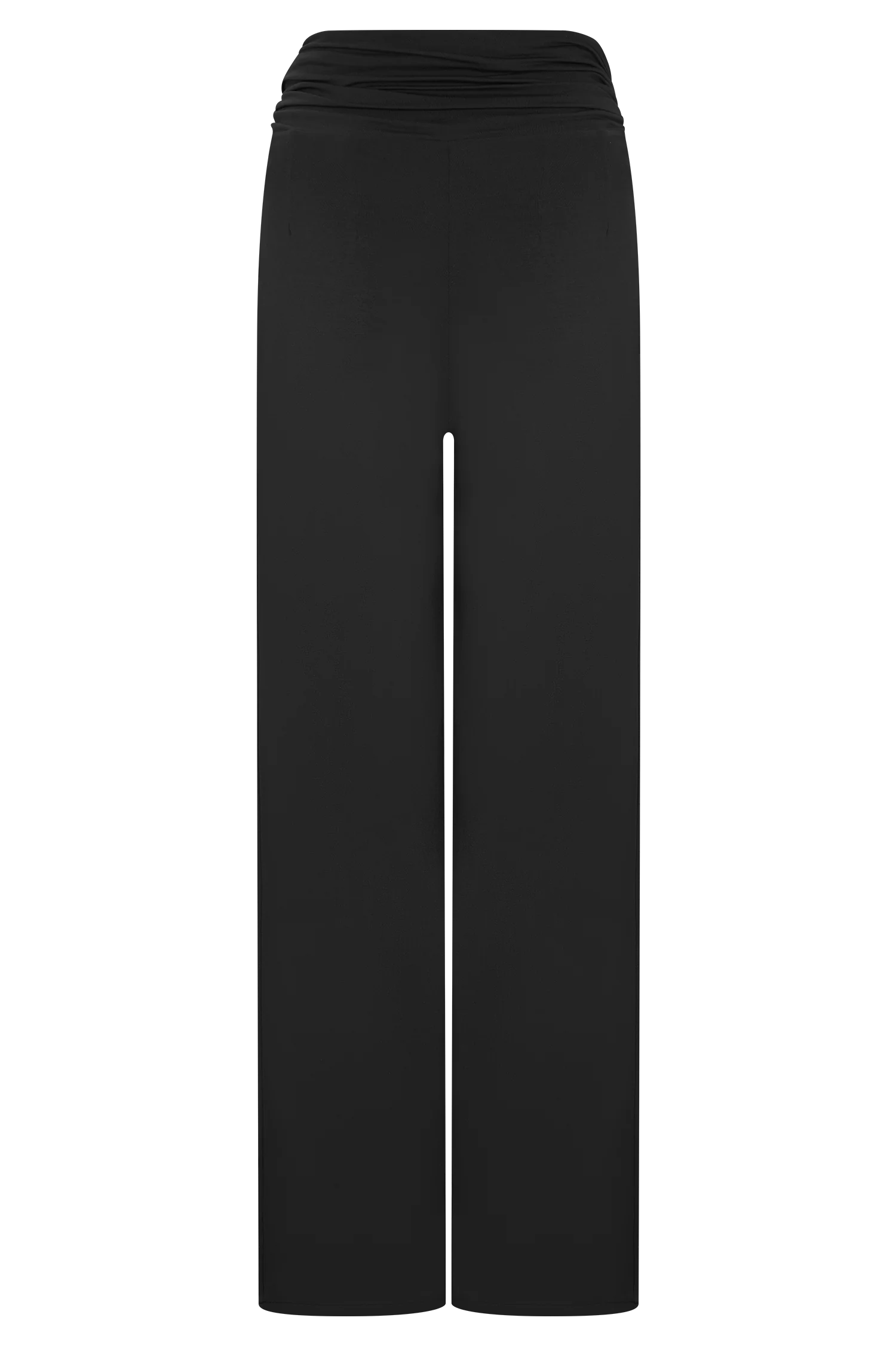 Ramona Modal Straight Leg Pant - Black - Image 7