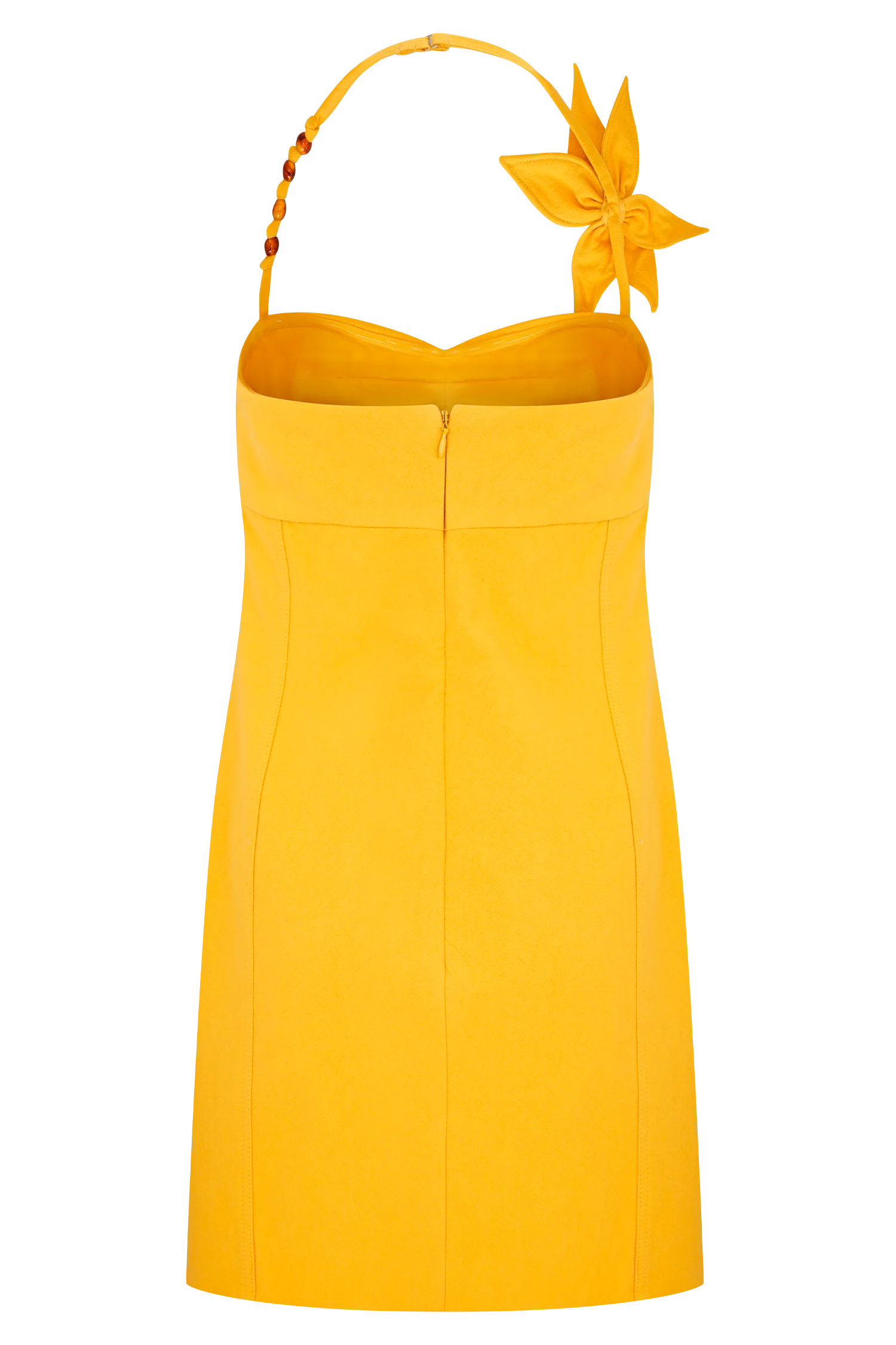 Reyes Cotton Floral Mini Dress - Butterscotch - Image 11