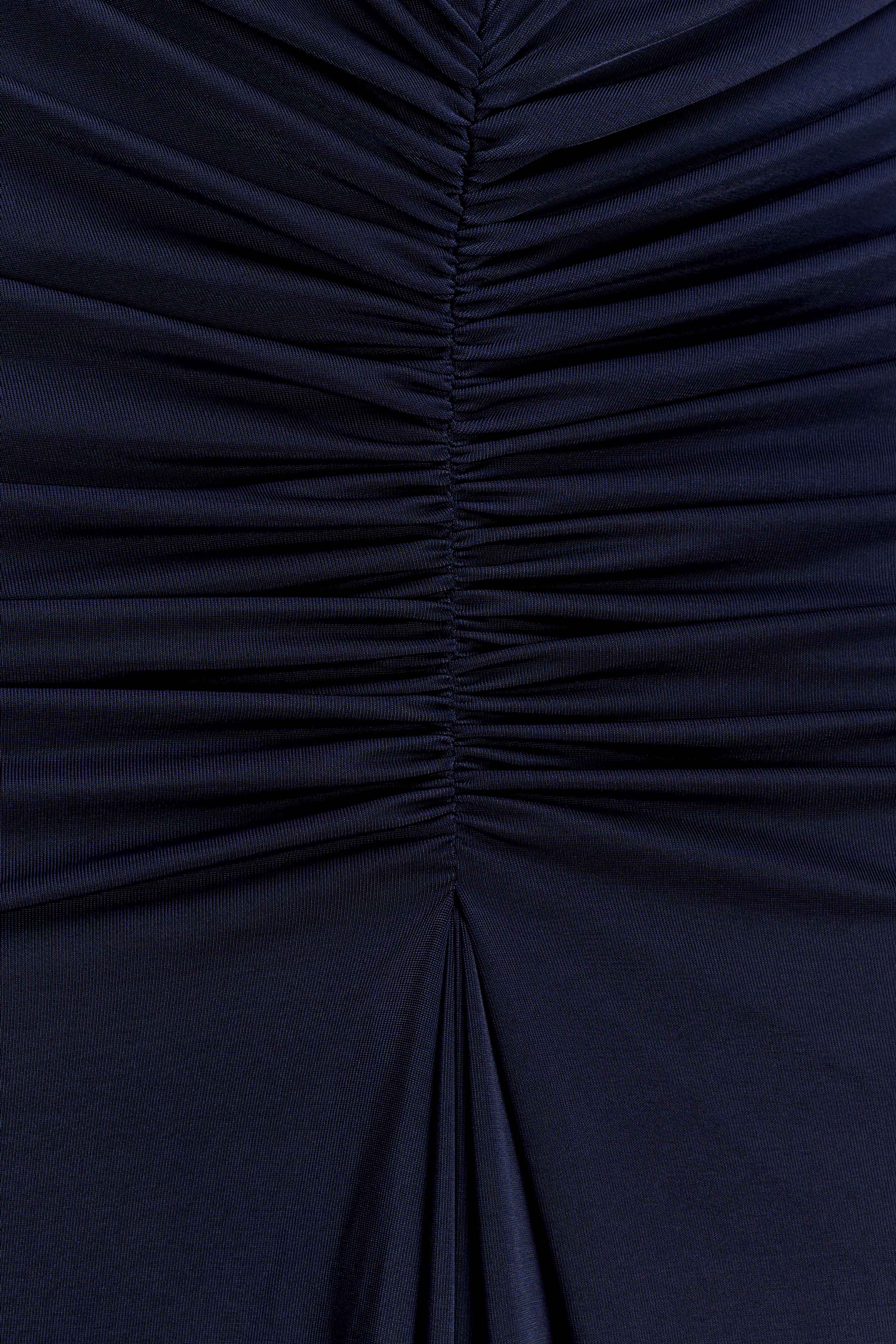 Roisin Slinky Maxi Dress - Navy - Image 4